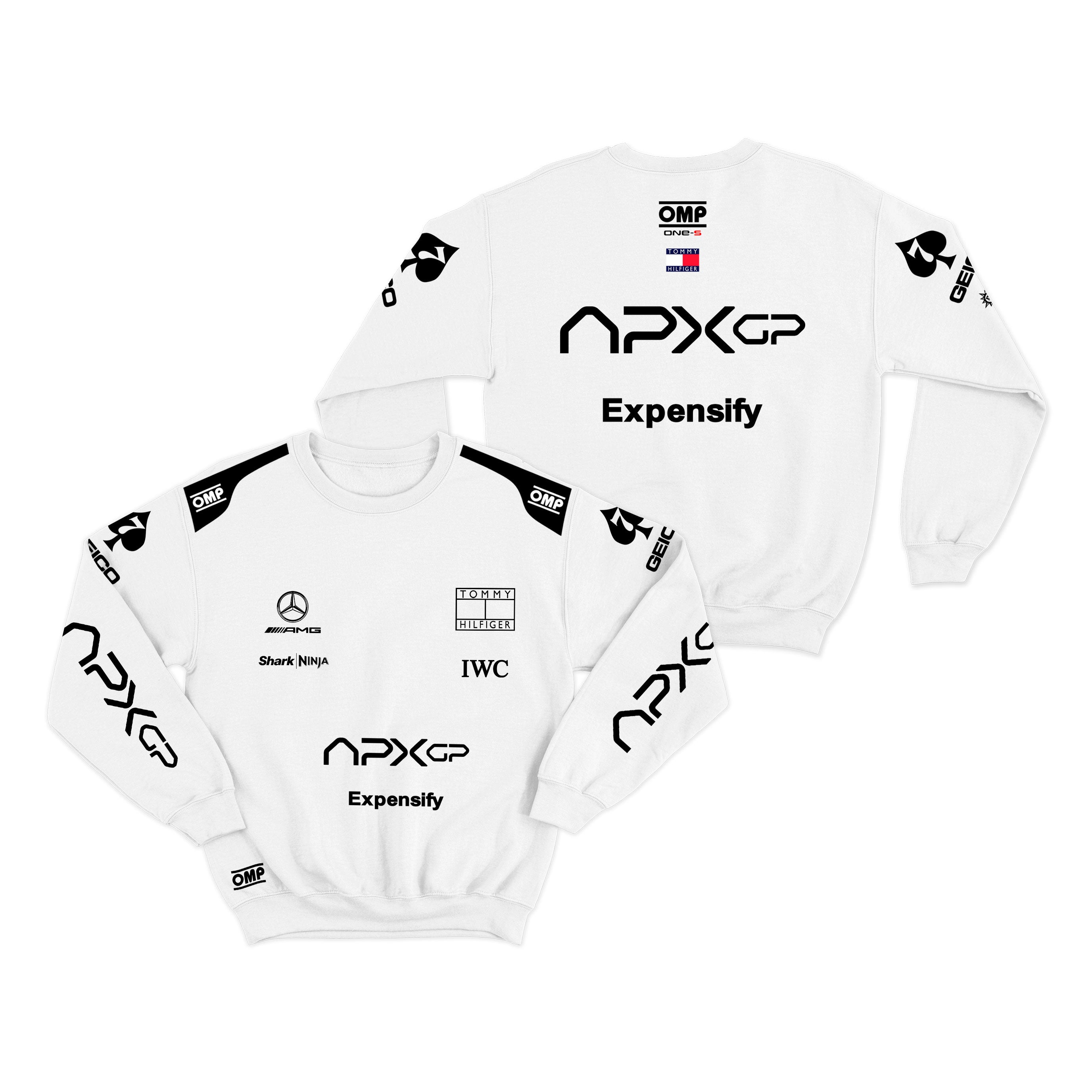 Moletom Filme F1 APXGP Branco