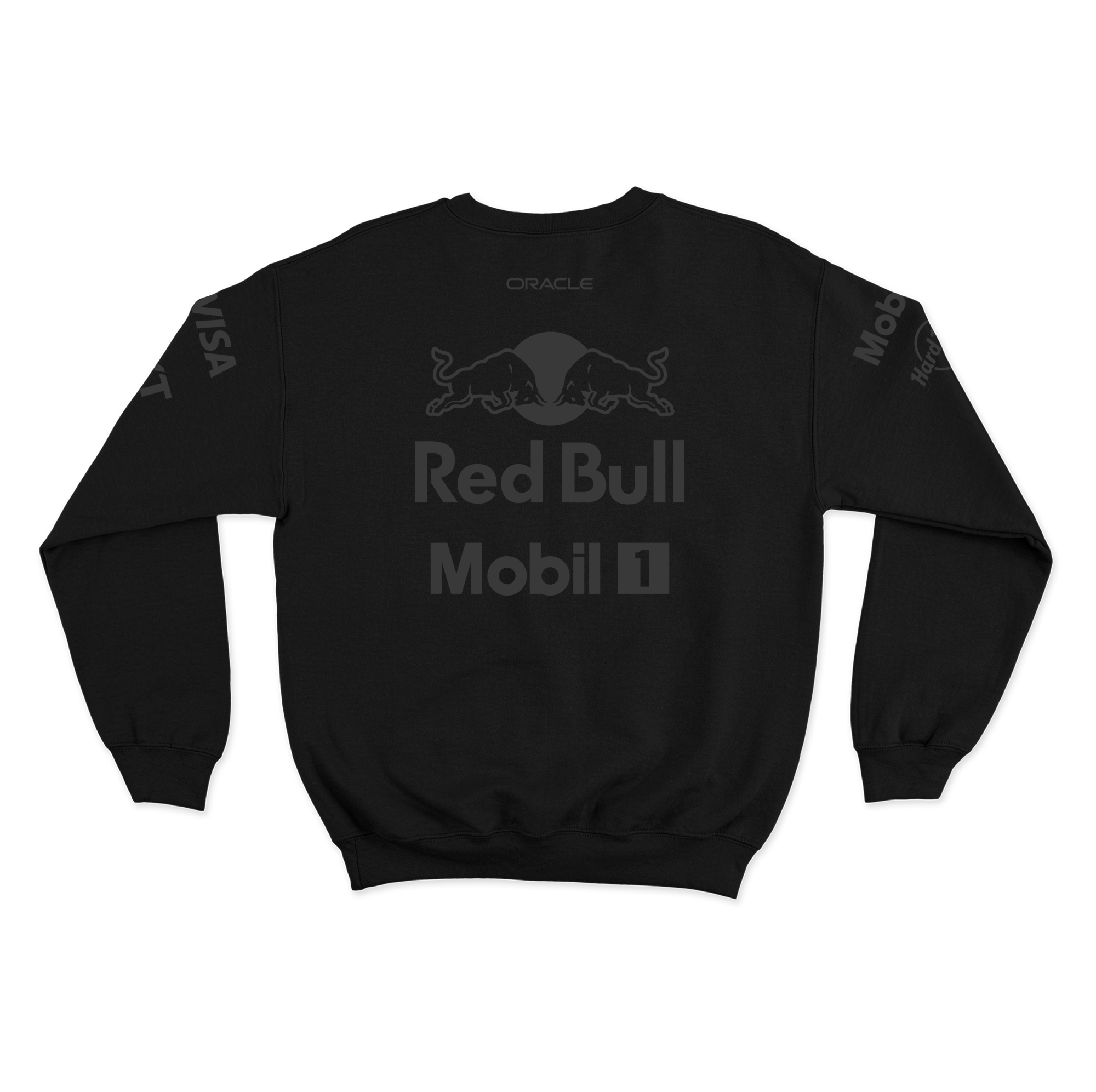 Moletom Redbull Equipe All Black 2025 Preto