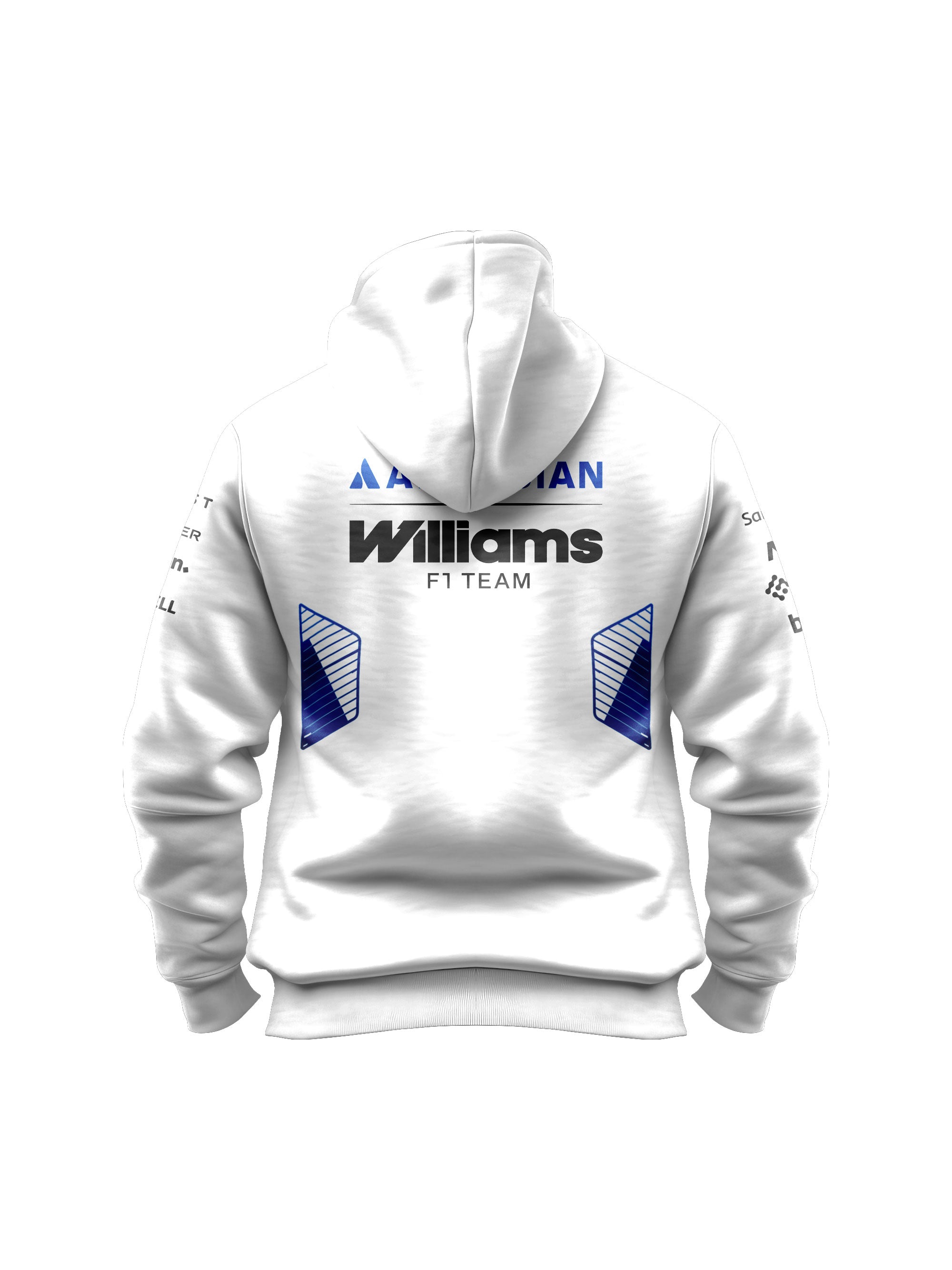 Moletom Canguru Williams F1 2026 Branco