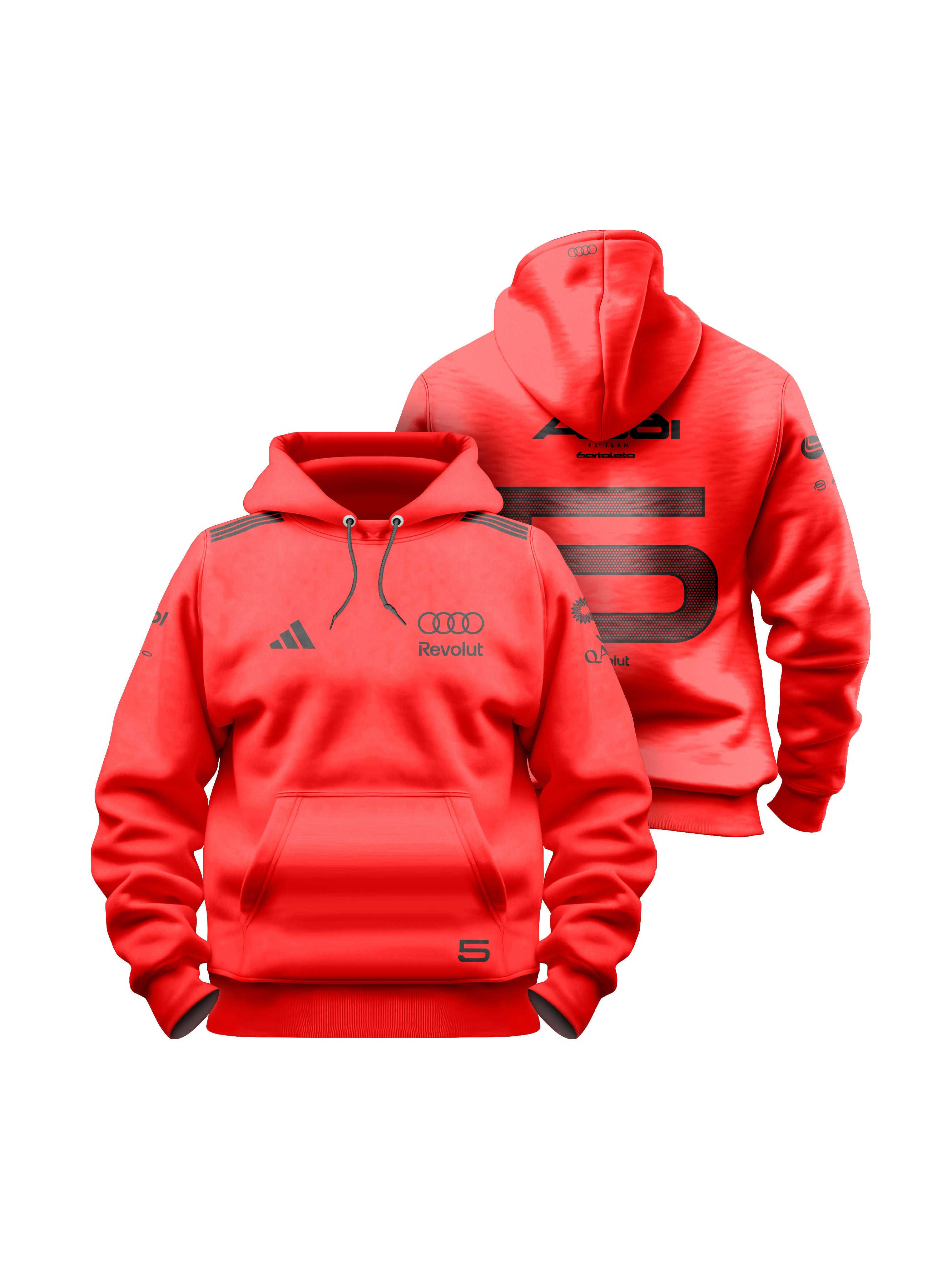Moletom Canguru Gabriel Bortoleto Edição Red Audi 2026