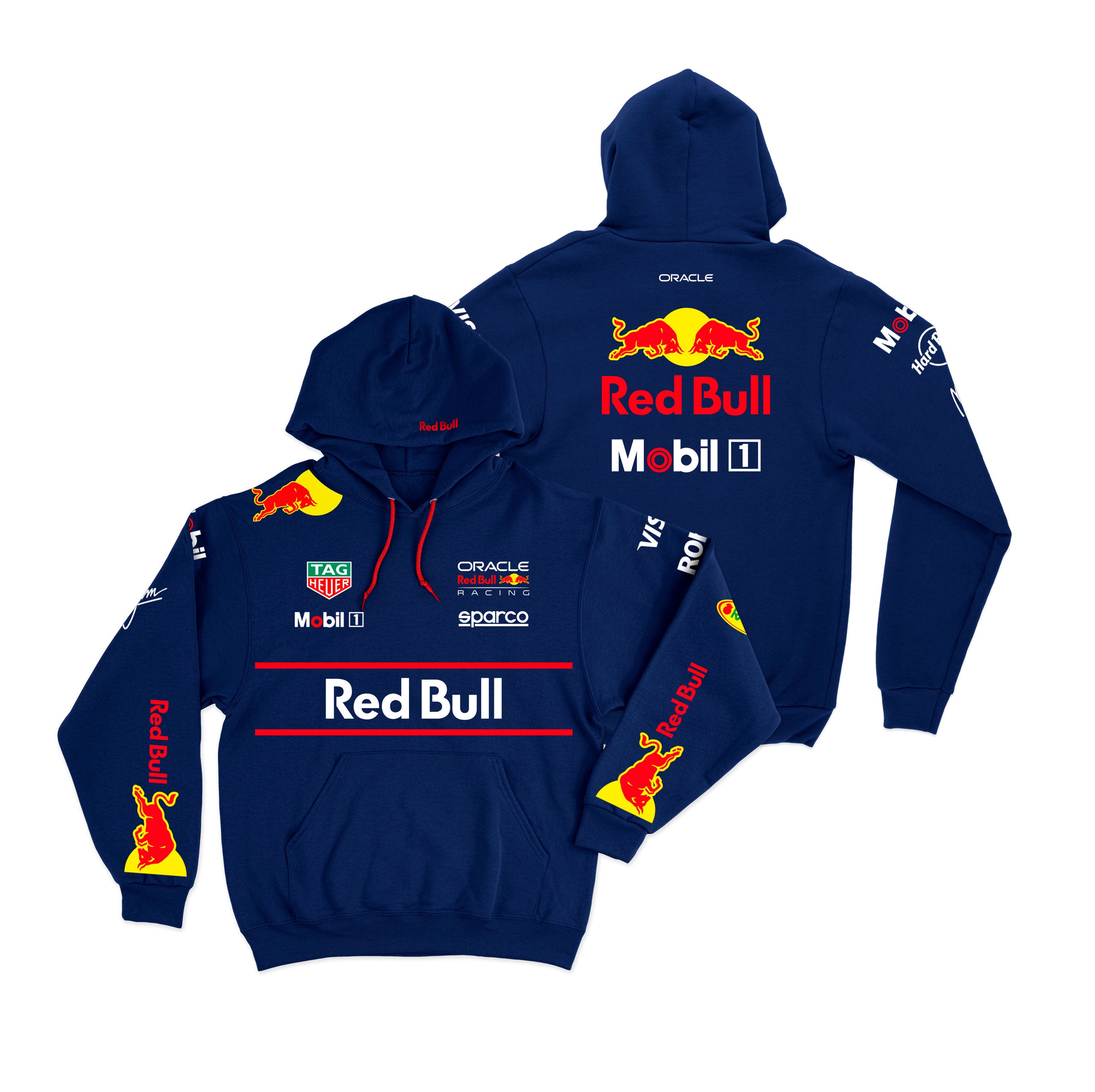 Moletom Canguru Red Bull 2025 Azul Marinho