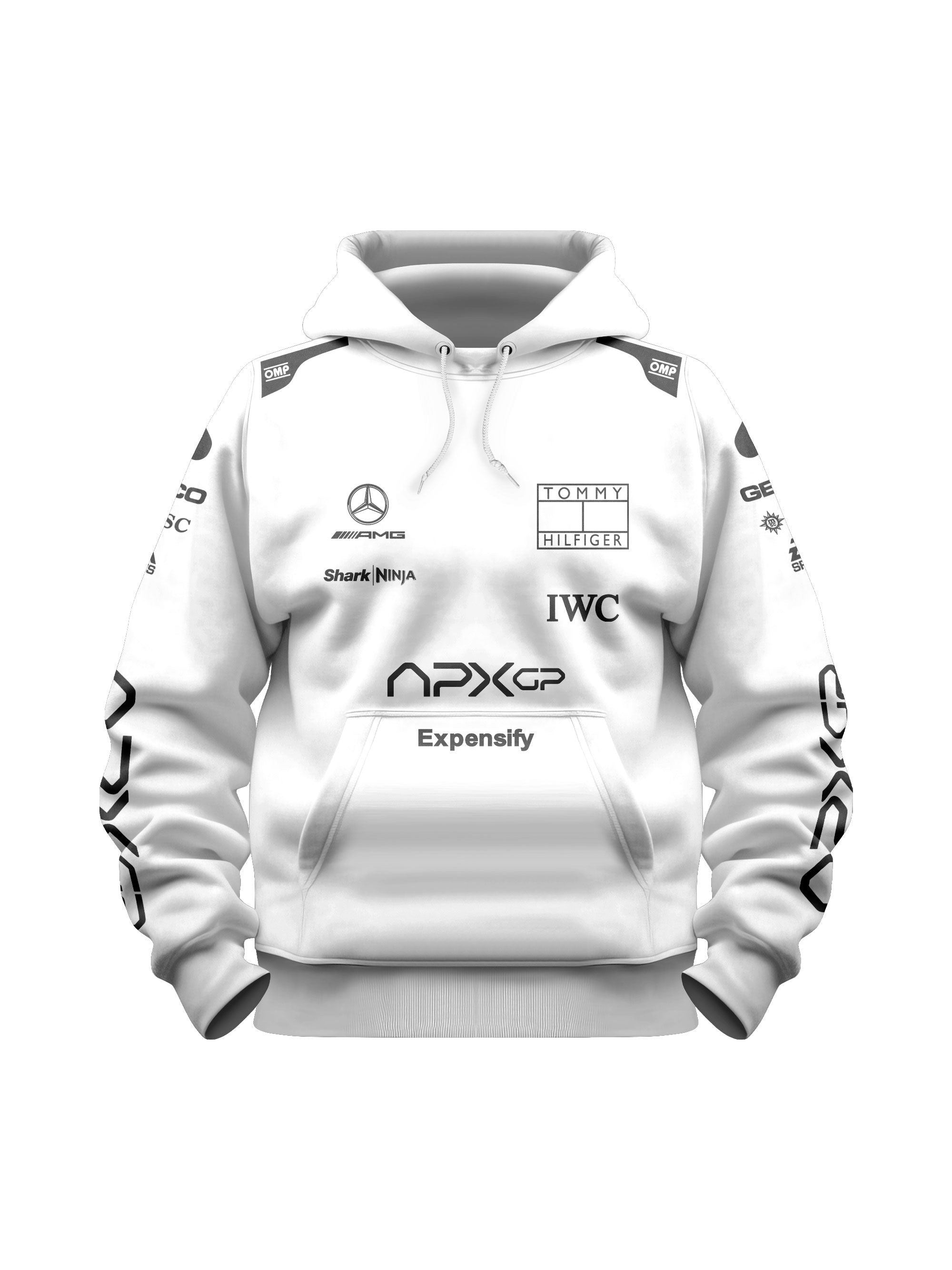 Moletom Canguru Filme F1 APXGP Branco