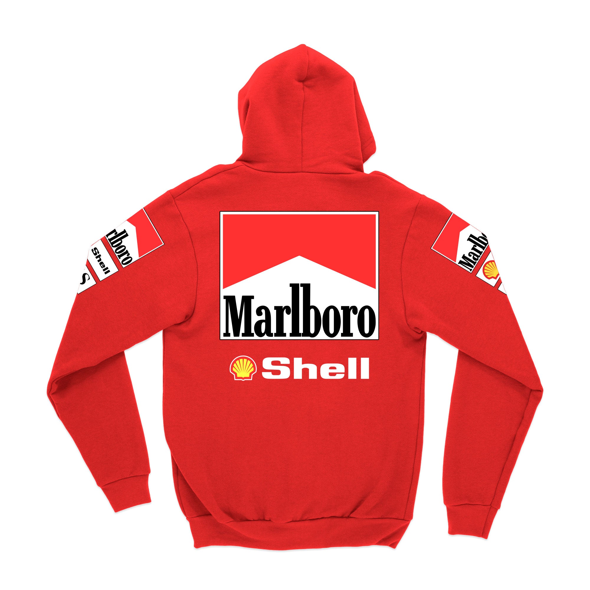 Moletom Mclaren Equipe Retrô Vermelho
