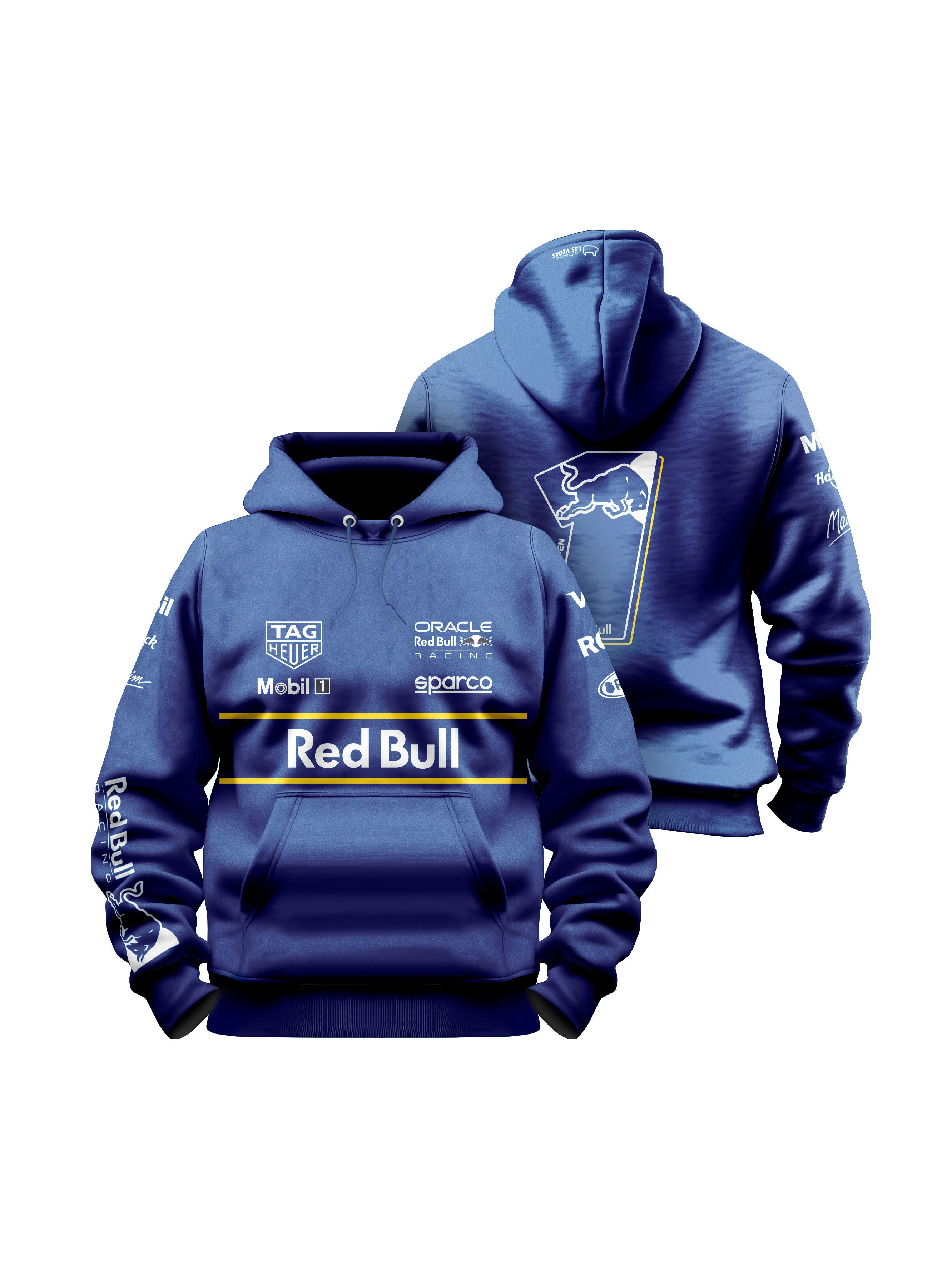 Moletom Canguru Red Bull Verstappen Las Vegas 2025
