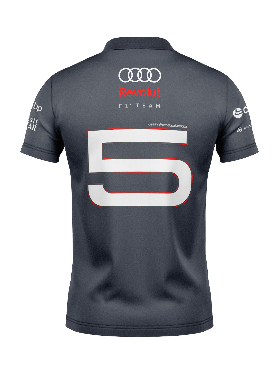 Camisa Polo Audi Bortoleto 2026 Cinza