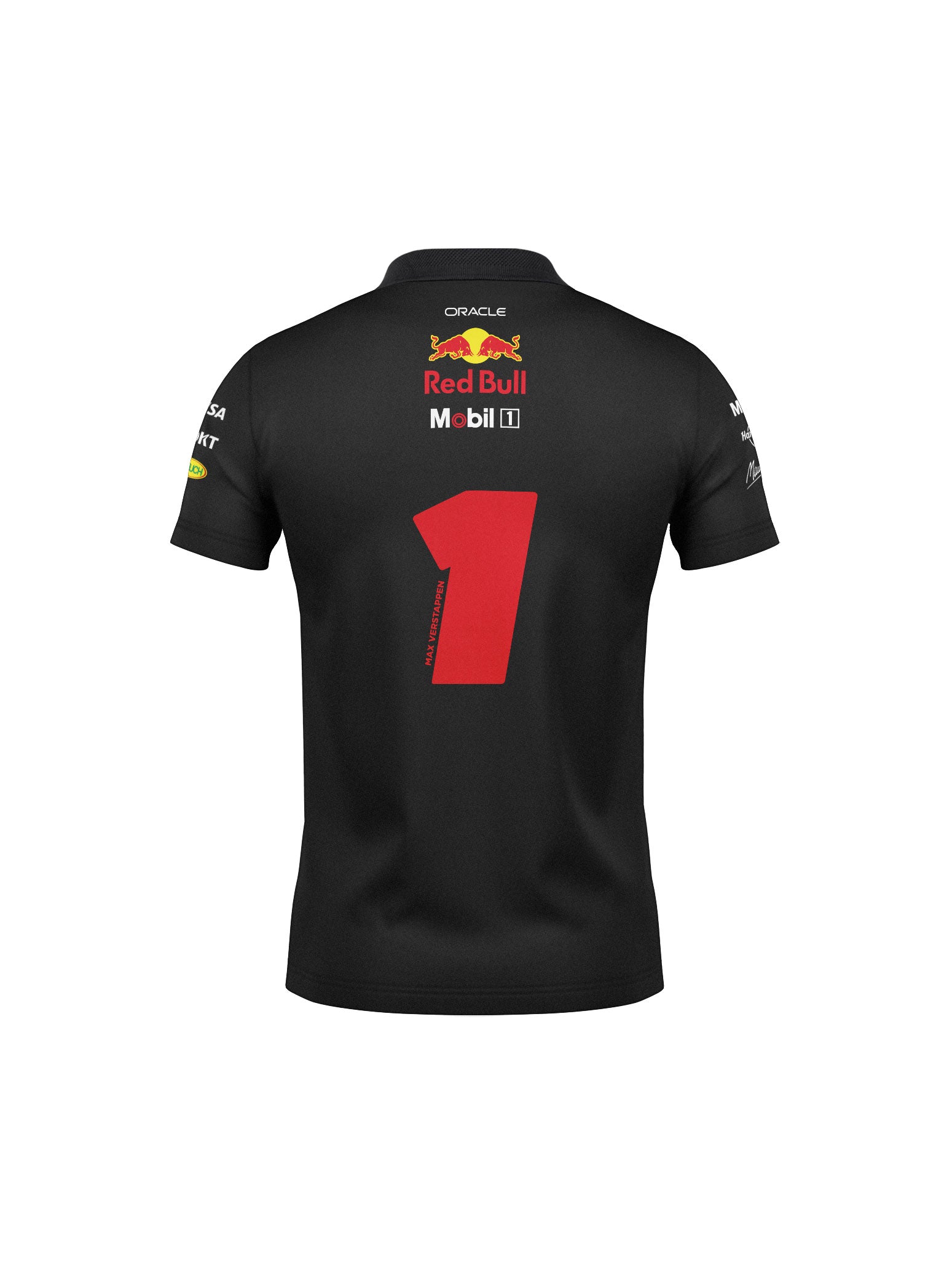 Camiseta Polo Red Bull Max Verstappen Preto 2025