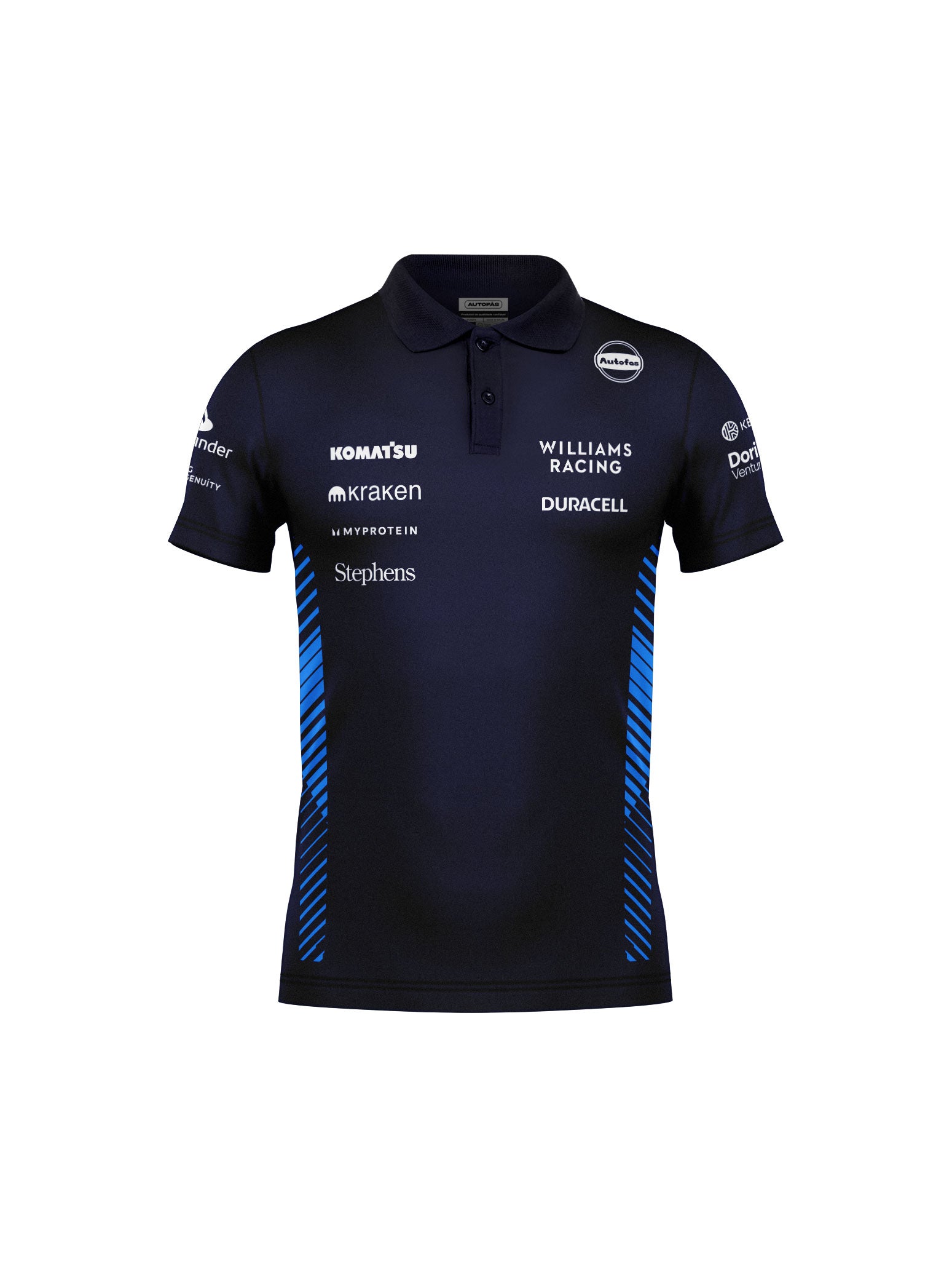 Camiseta Polo Williams Equipe Azul Marinho 2025