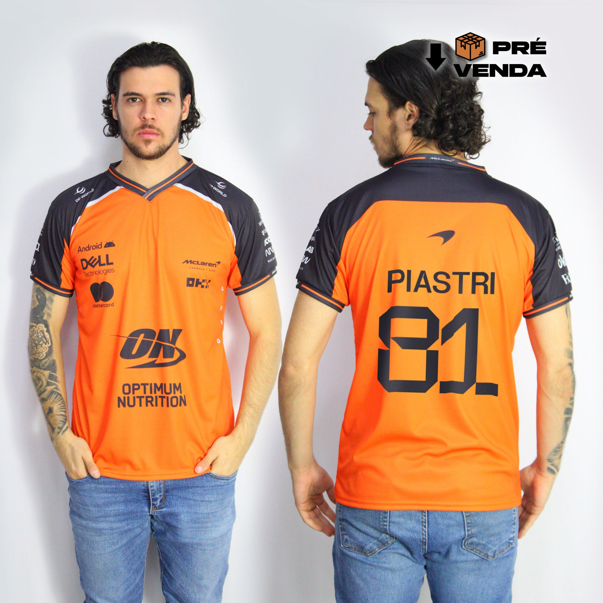 Camiseta Dryfit Premium Full Oscar Piastri