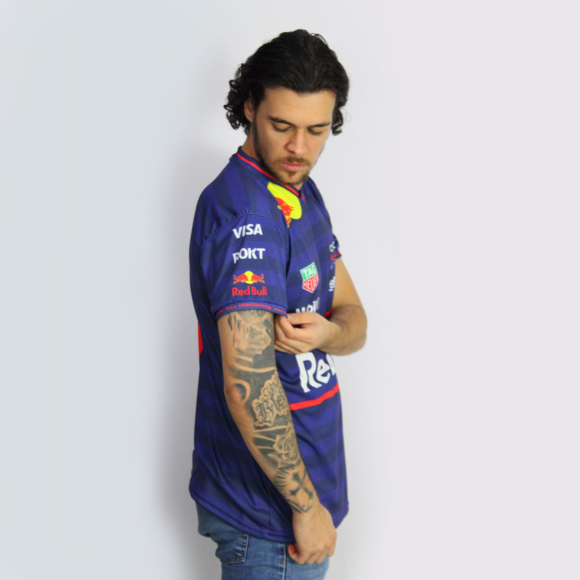 Camiseta Dryfit Premium Full Red Bull Max Verstappen 2025