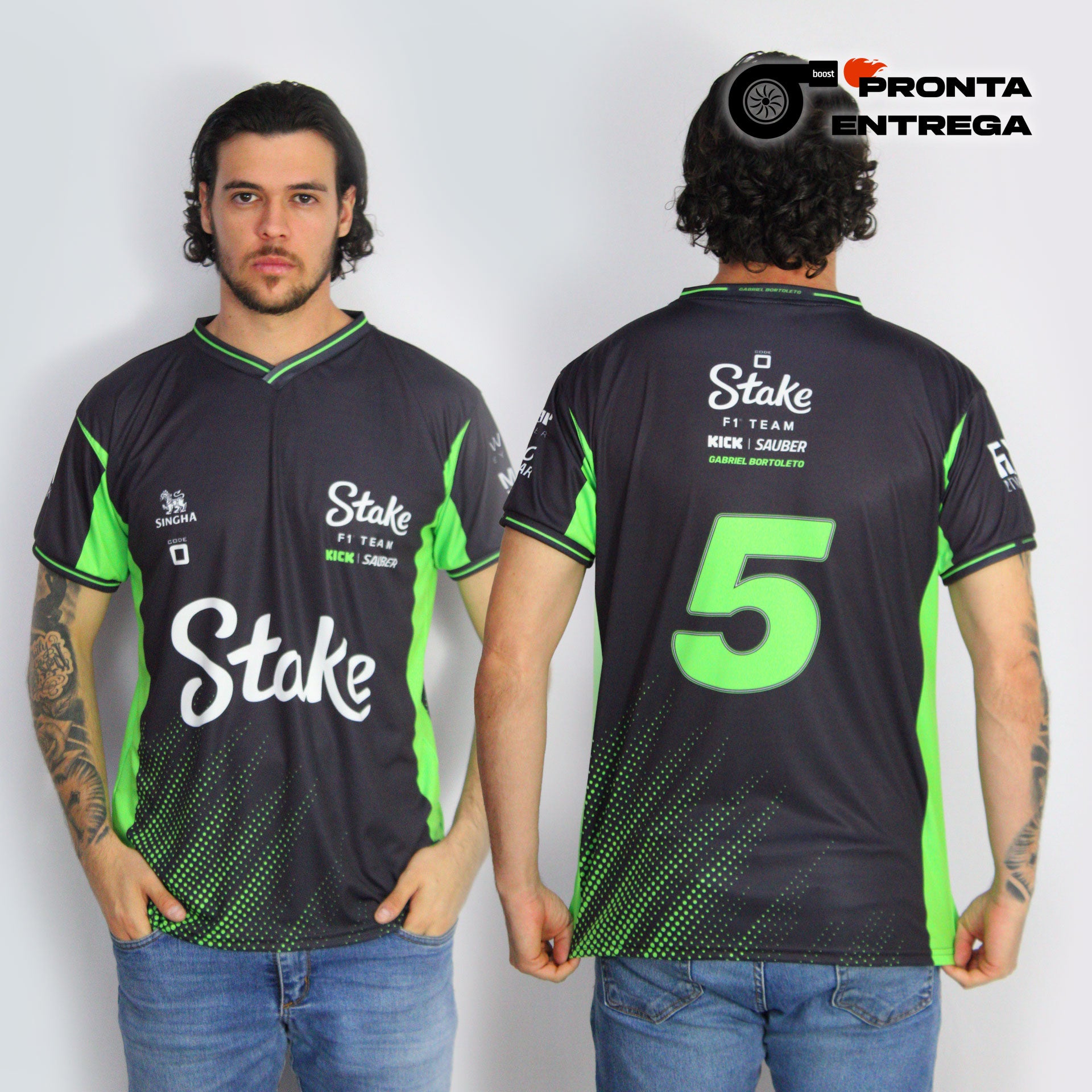 Camiseta Dryfit Premium Full Gabriel Bortoleto 2025