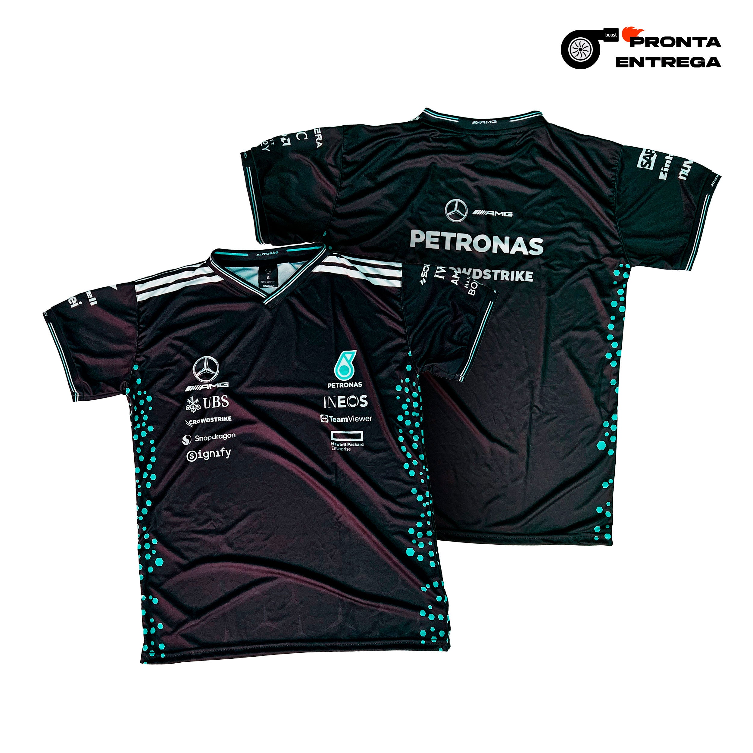 Camiseta Dryfit Premium Full Mercedes 2025