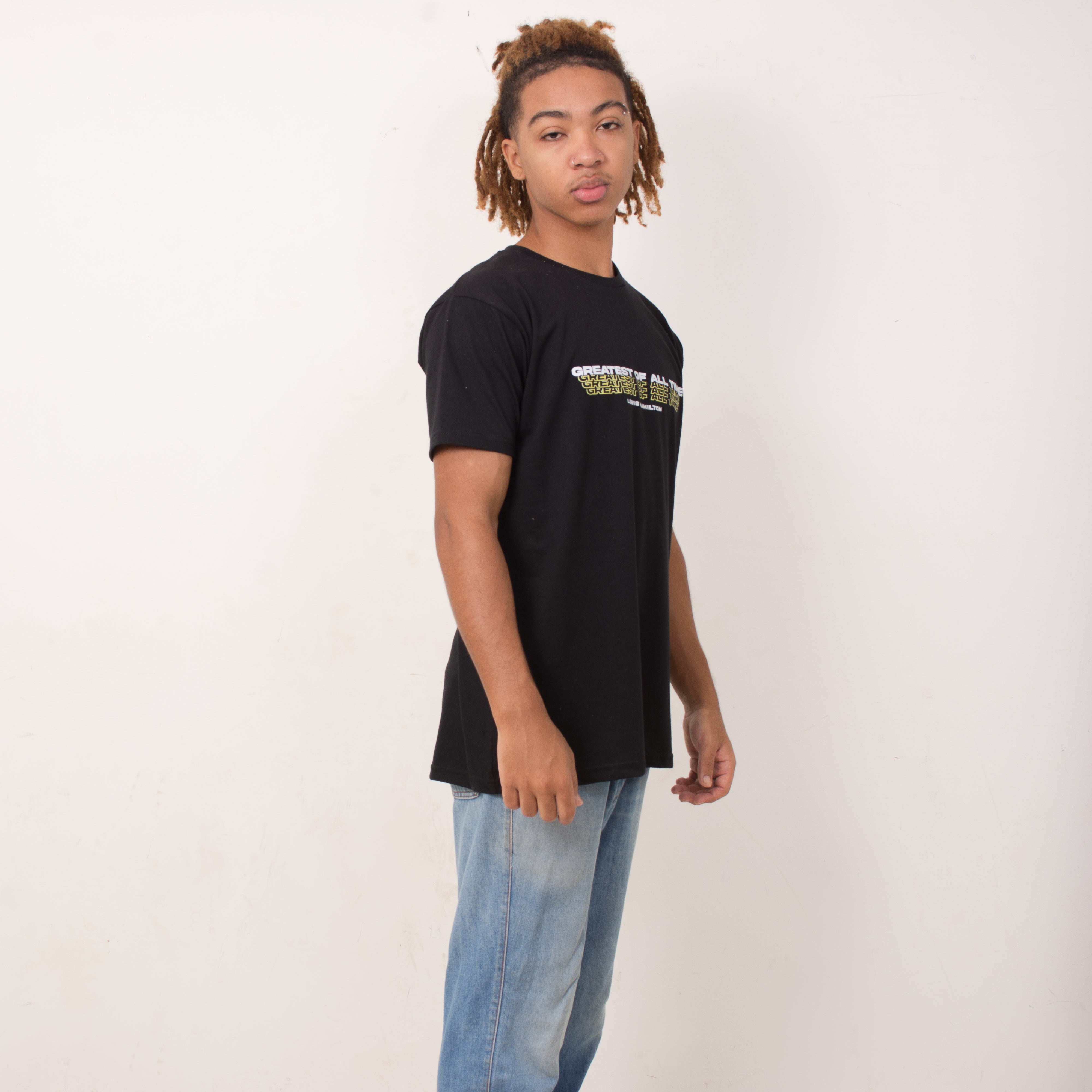 Camiseta Moments Lewis Hamilton Brasil Algodão