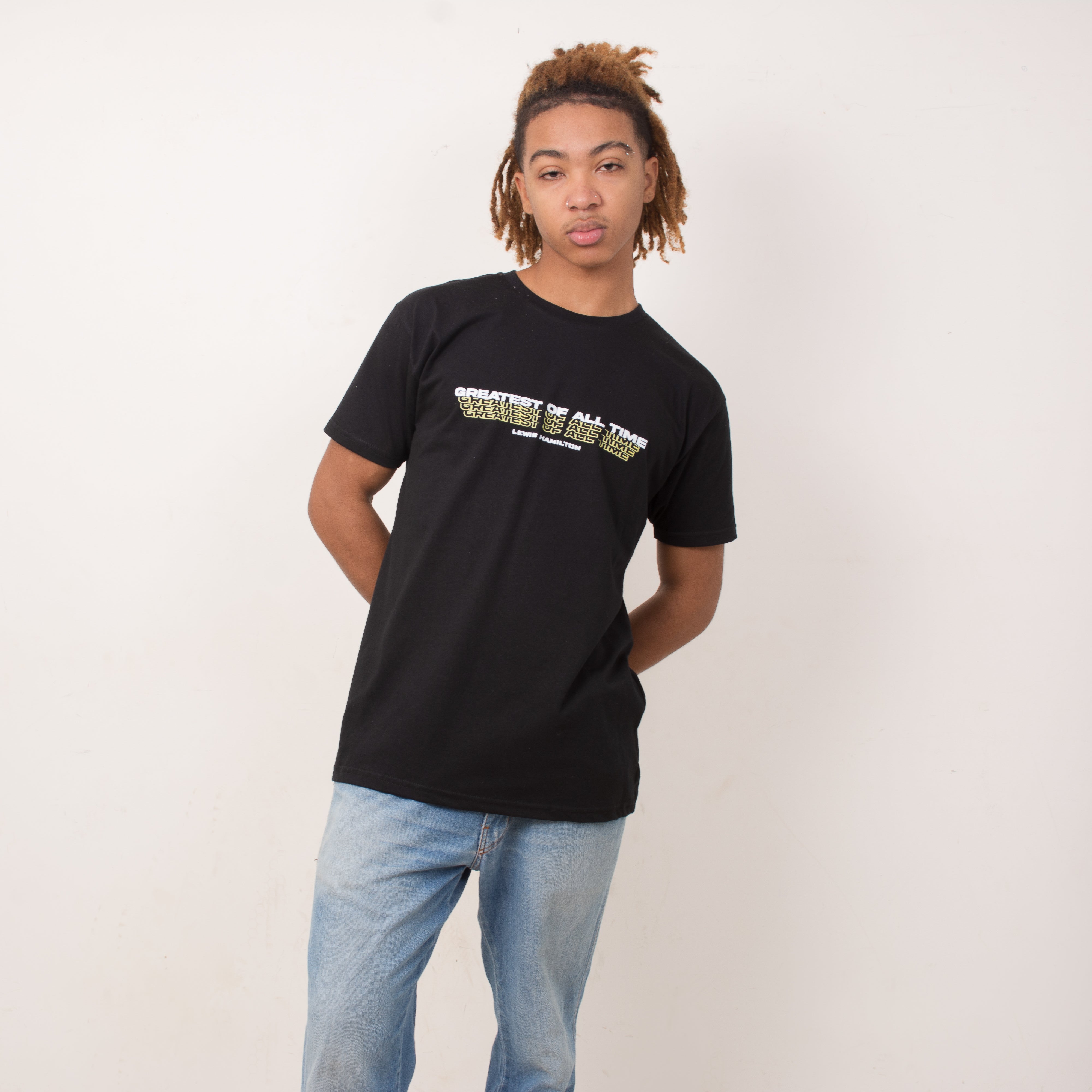 Camiseta Moments Lewis Hamilton Brasil Algodão