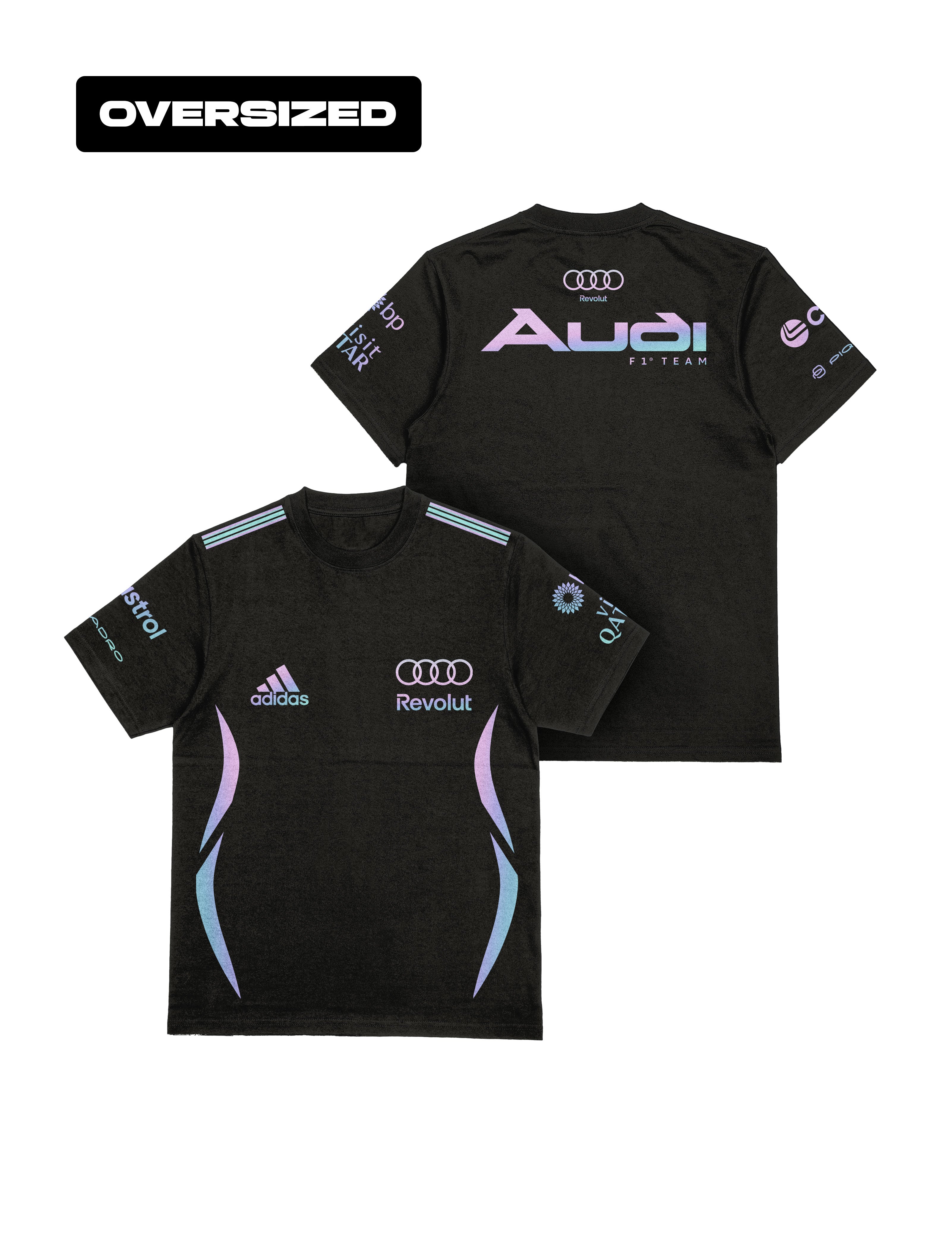 Camiseta Oversized Audi F1 Team Edição Miami 2026