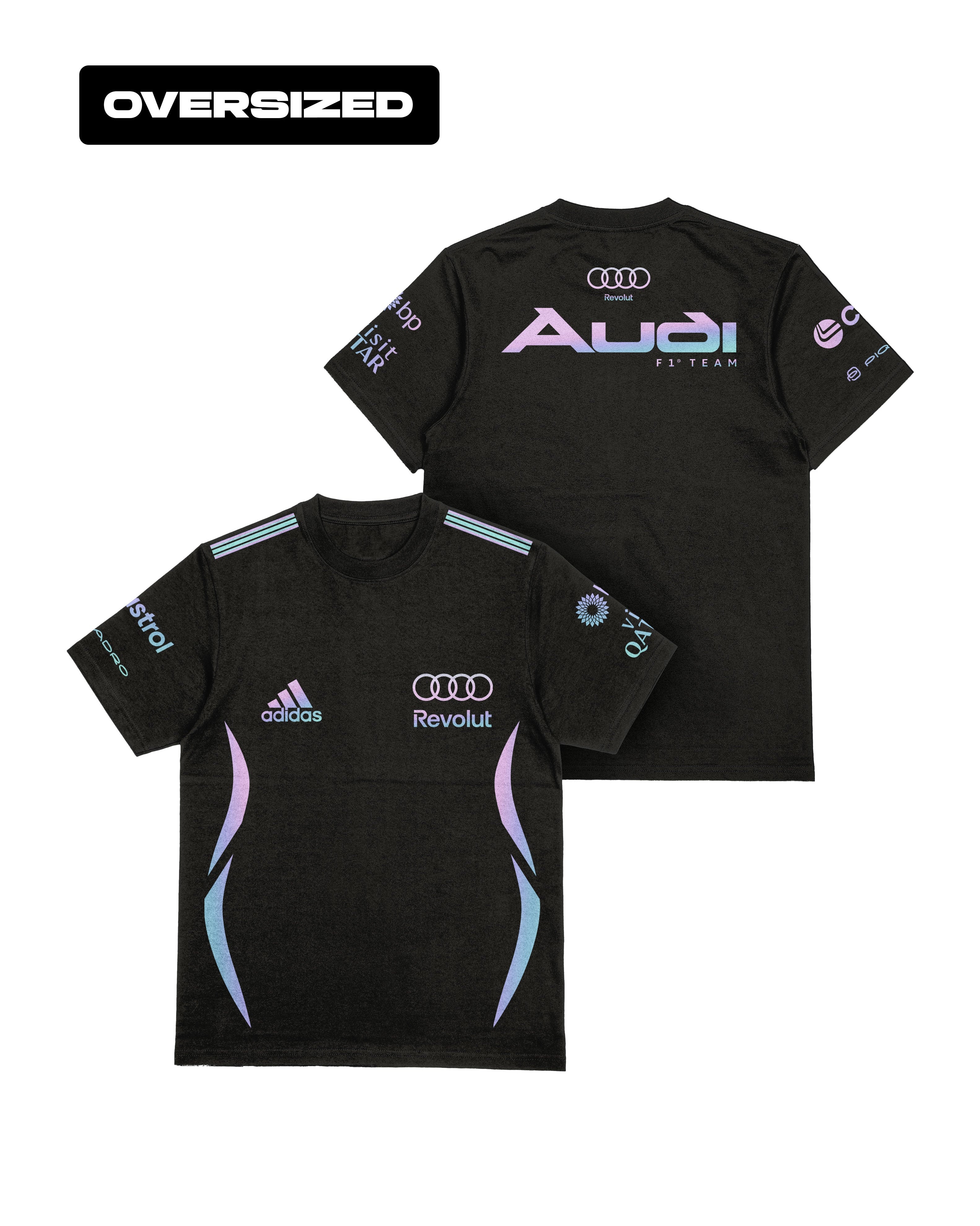 Camiseta Oversized Audi F1 Team Edição Miami 2026