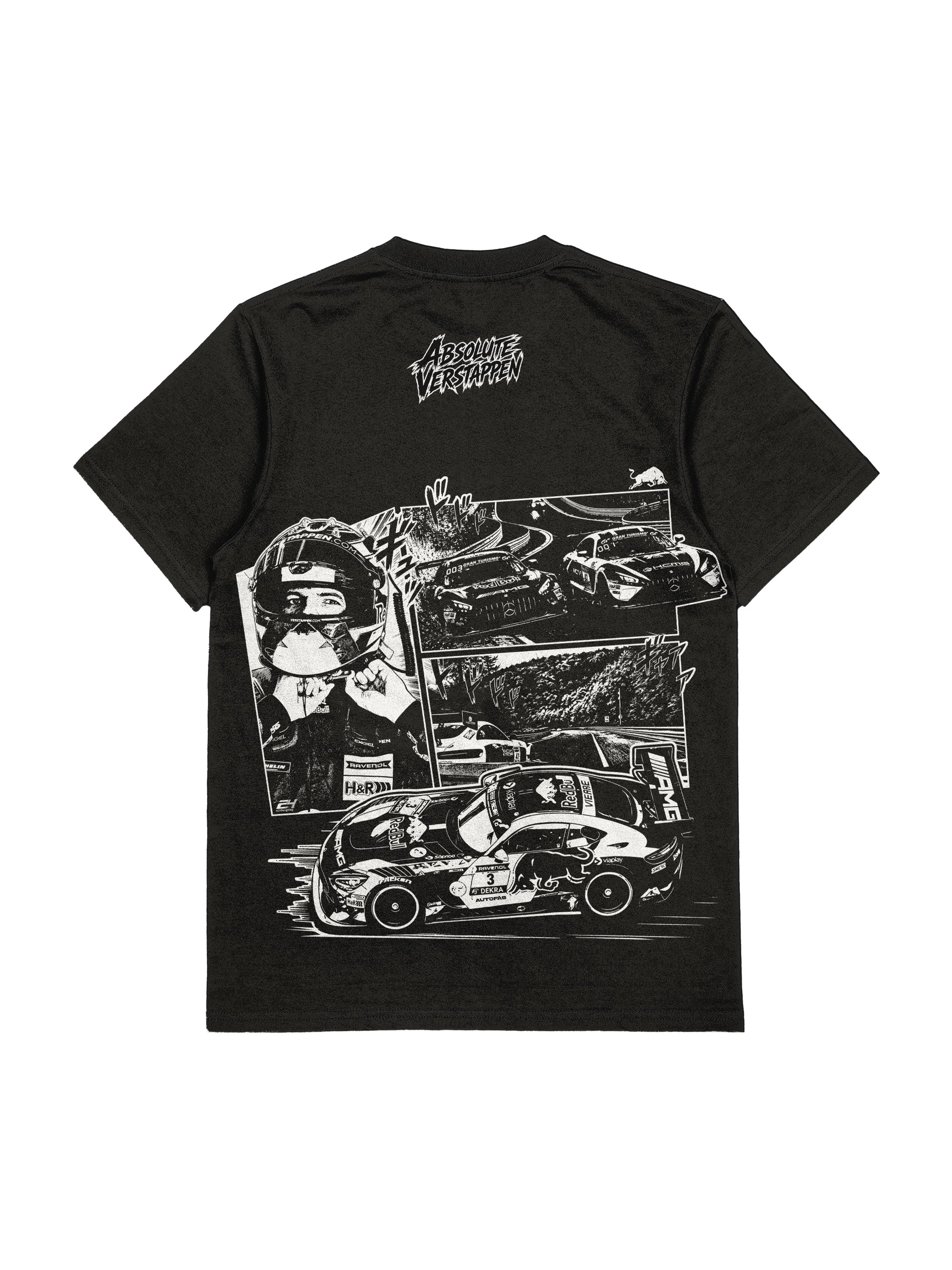 Camiseta Oversized Max Verstappen Edição 24h Nurburgring