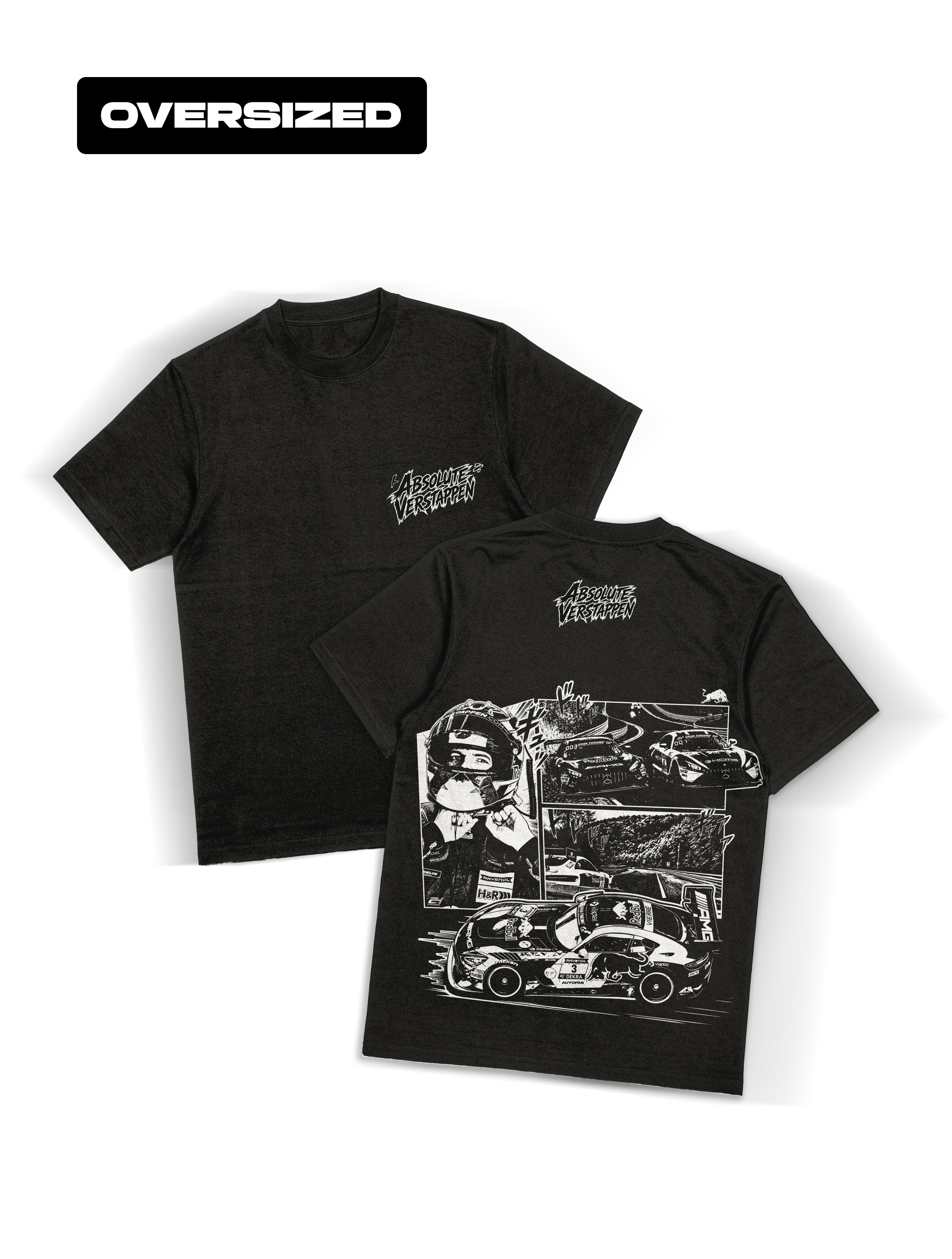 Camiseta Oversized Max Verstappen Edição 24h Nurburgring