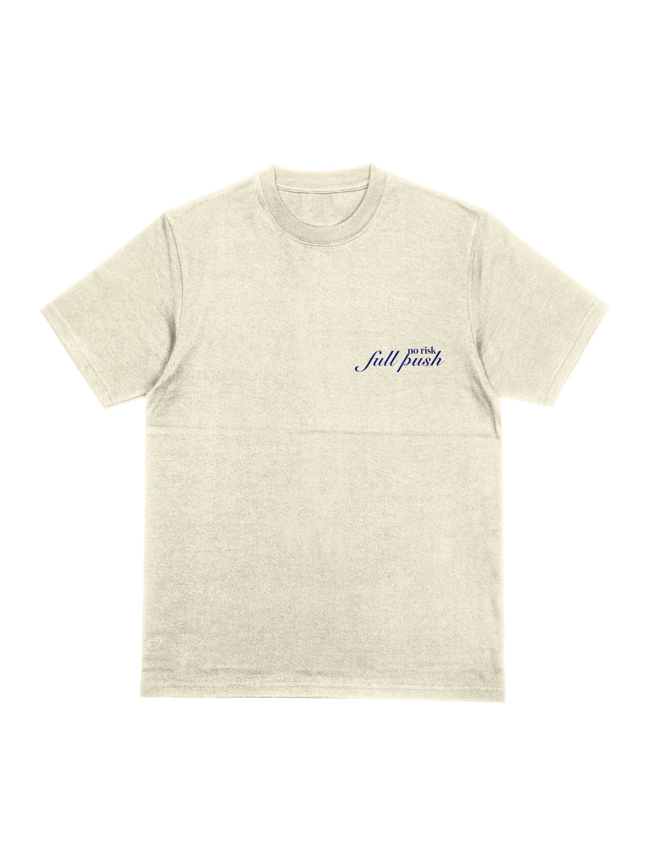 Camiseta Oversized Max Verstappen No Risk Full Push 1 - Off White