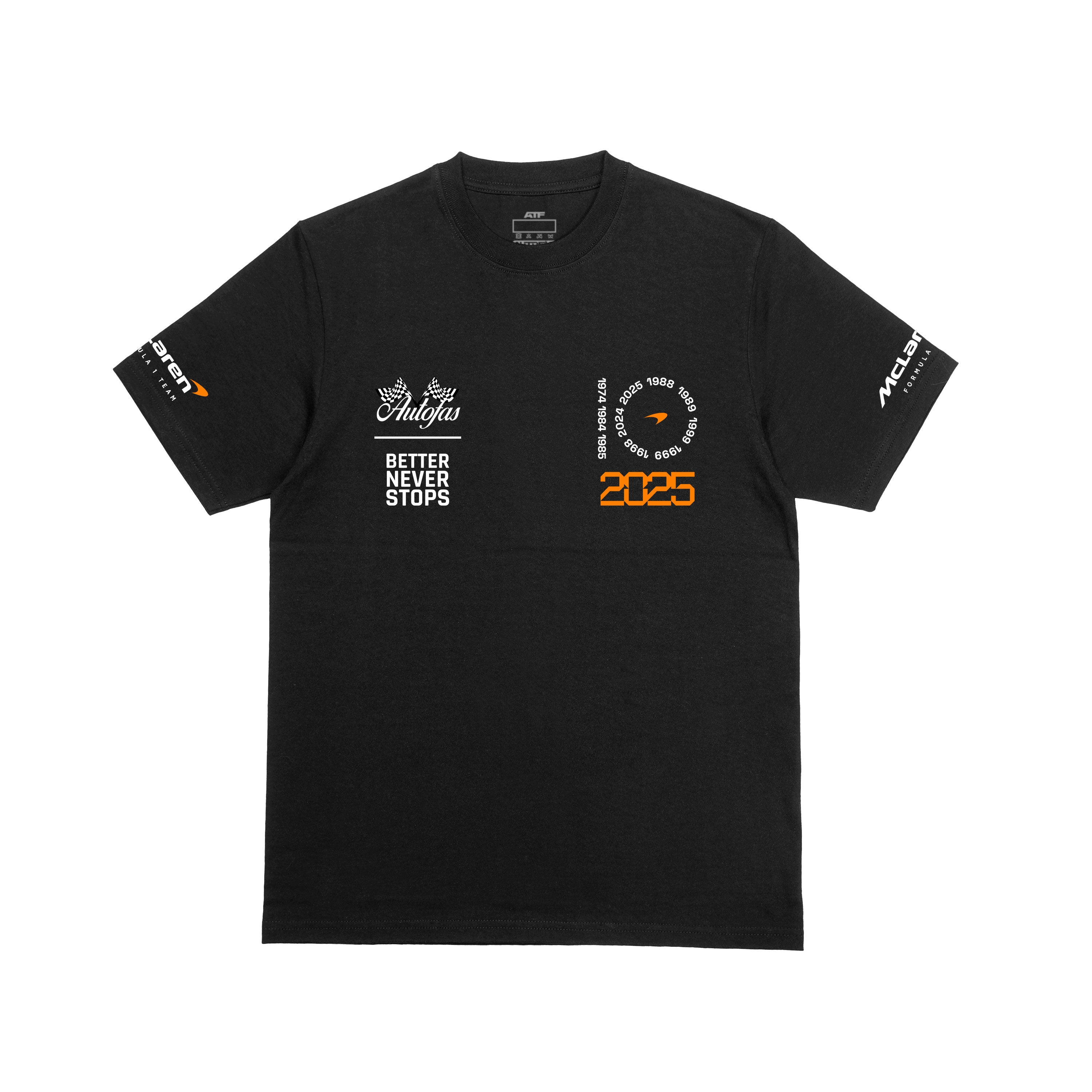 Camiseta Oversized Edição Mclaren World Champion 2025