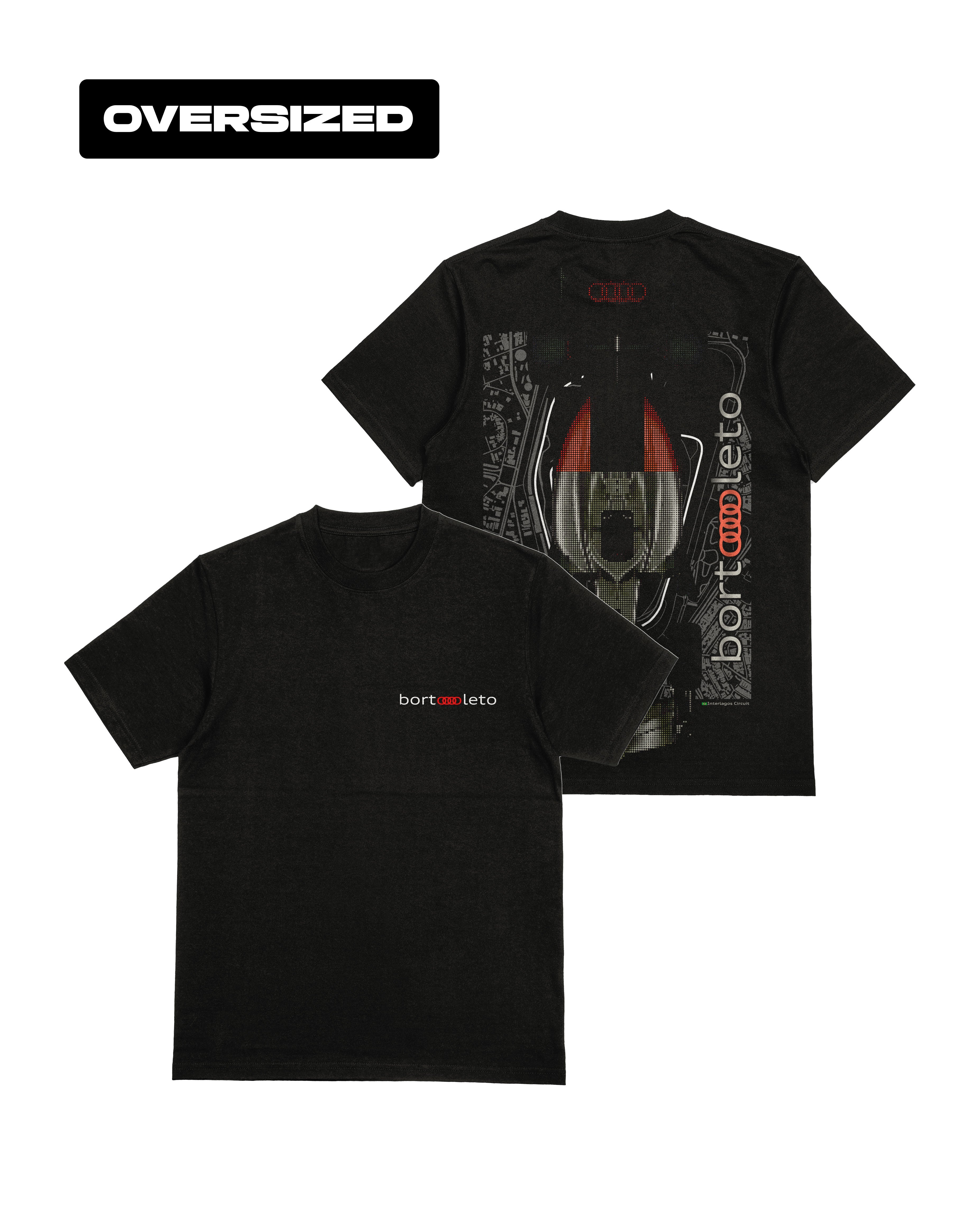 Camiseta Oversized Edição Especial Gabriel Bortoleto Audi Concept