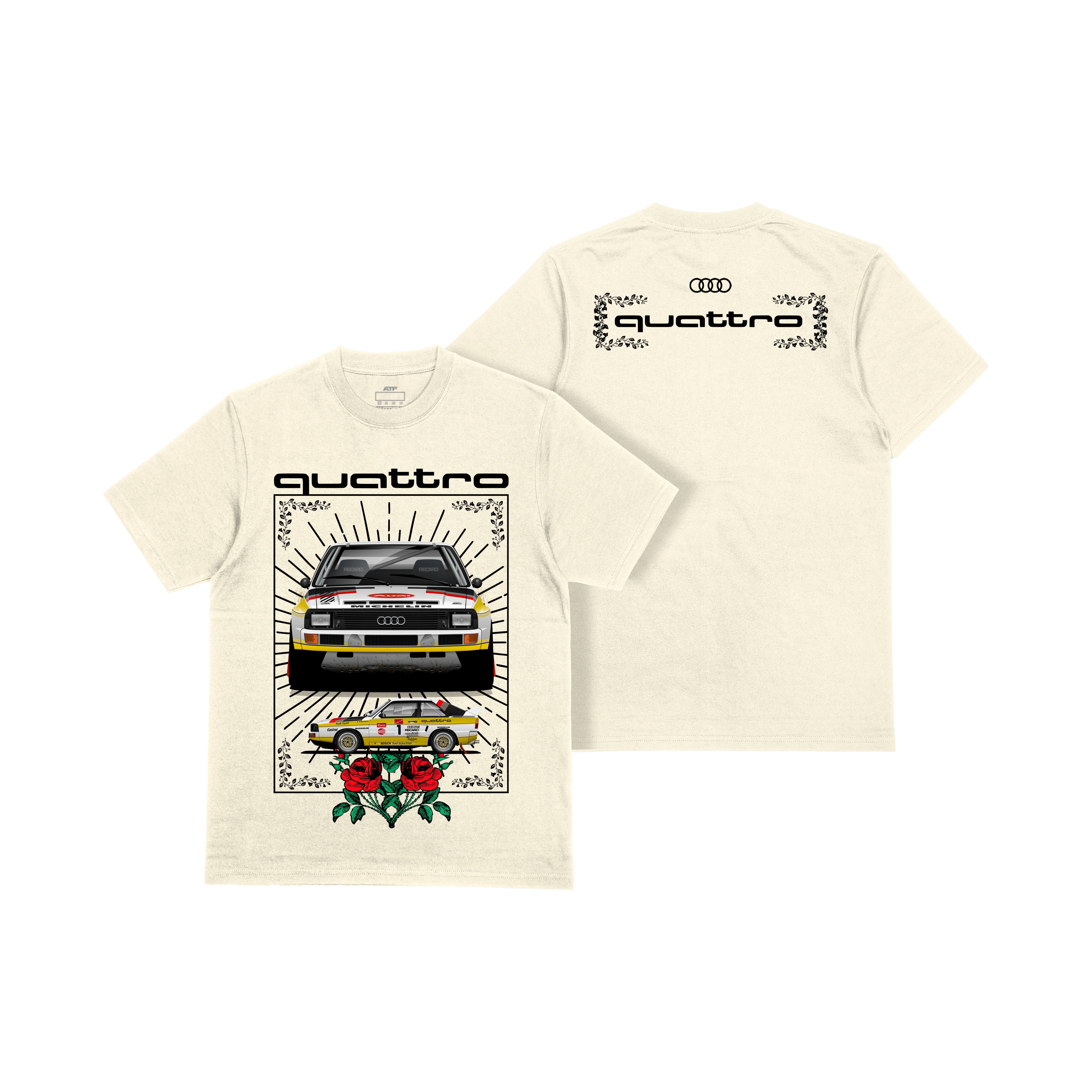 Camiseta Oversized Audi Sportquattro Michèle Mouton