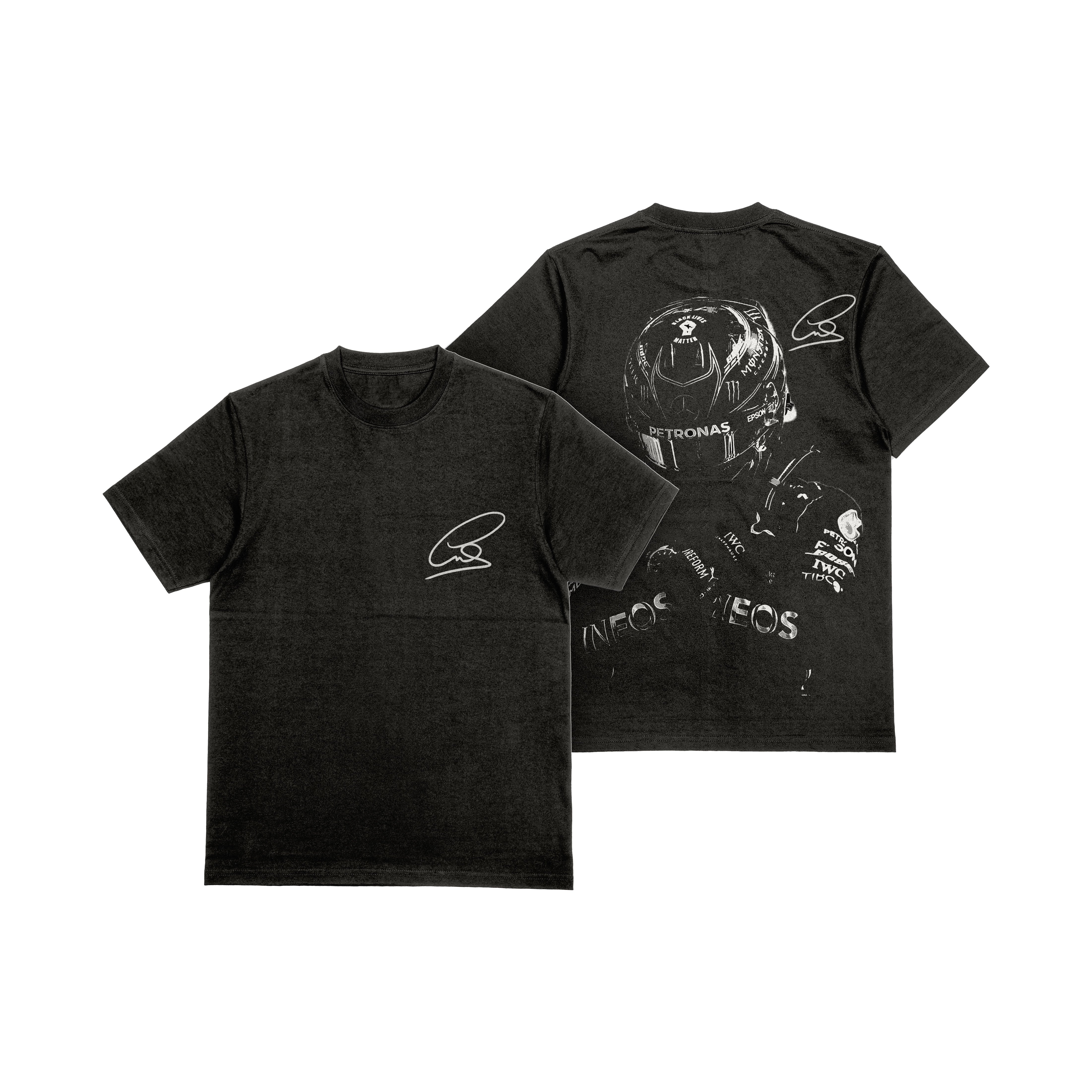 Camiseta Oversized Lewis Hamilton Wakanda Tribute