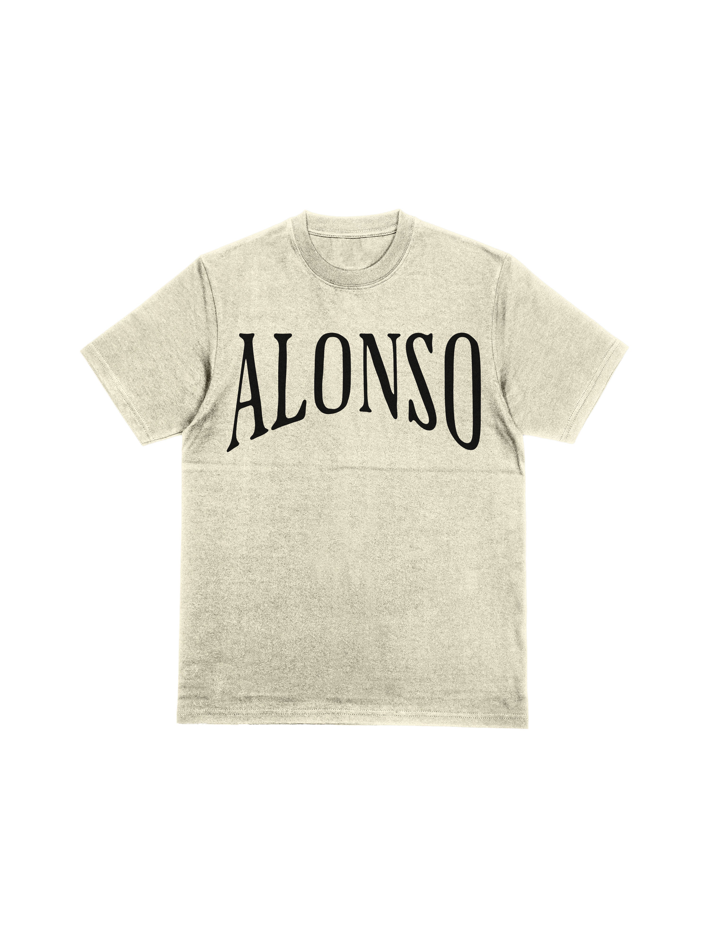 Camiseta Oversized Fernando Alonso Offwhite Card