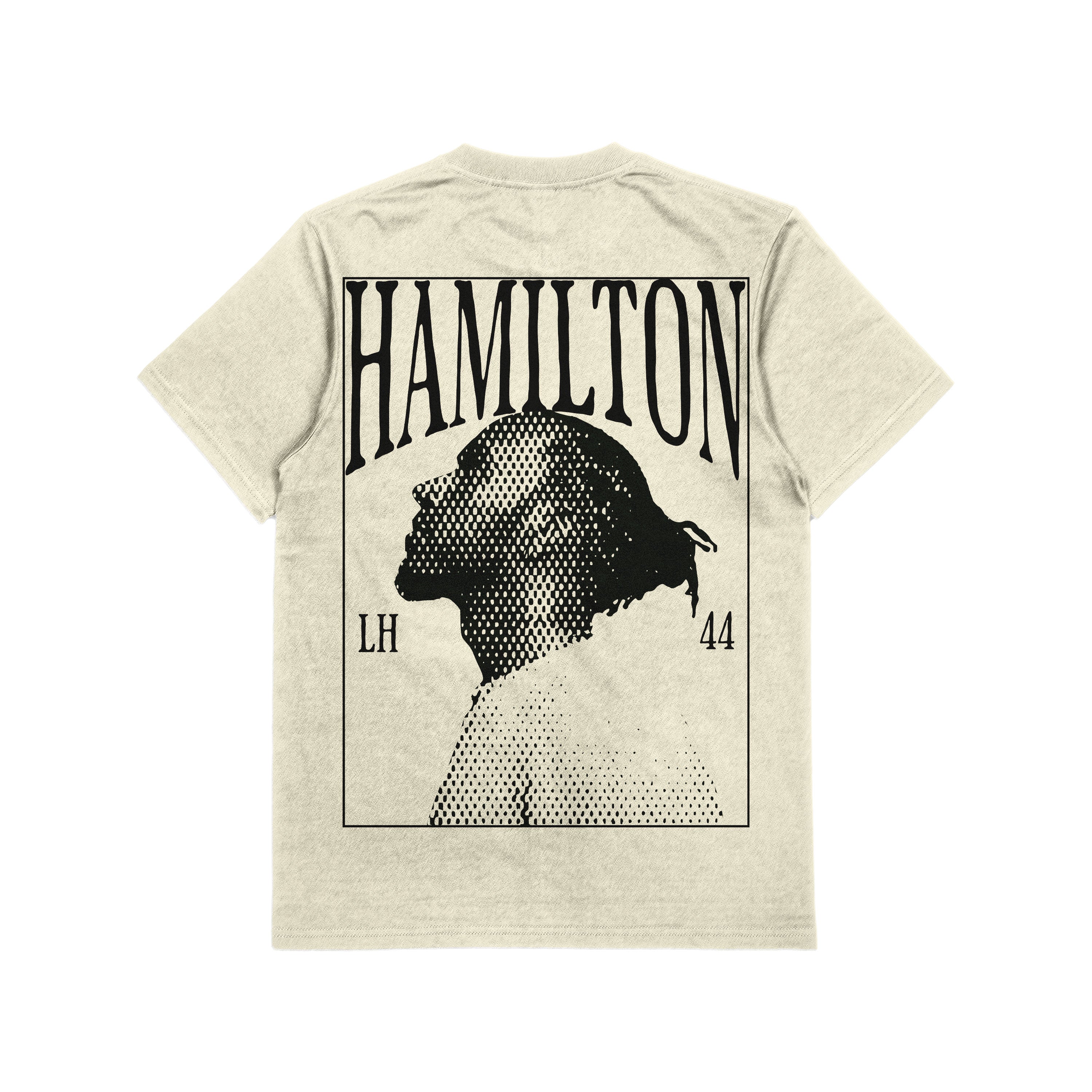 Camiseta Oversized Lewis Hamilton Off White Card