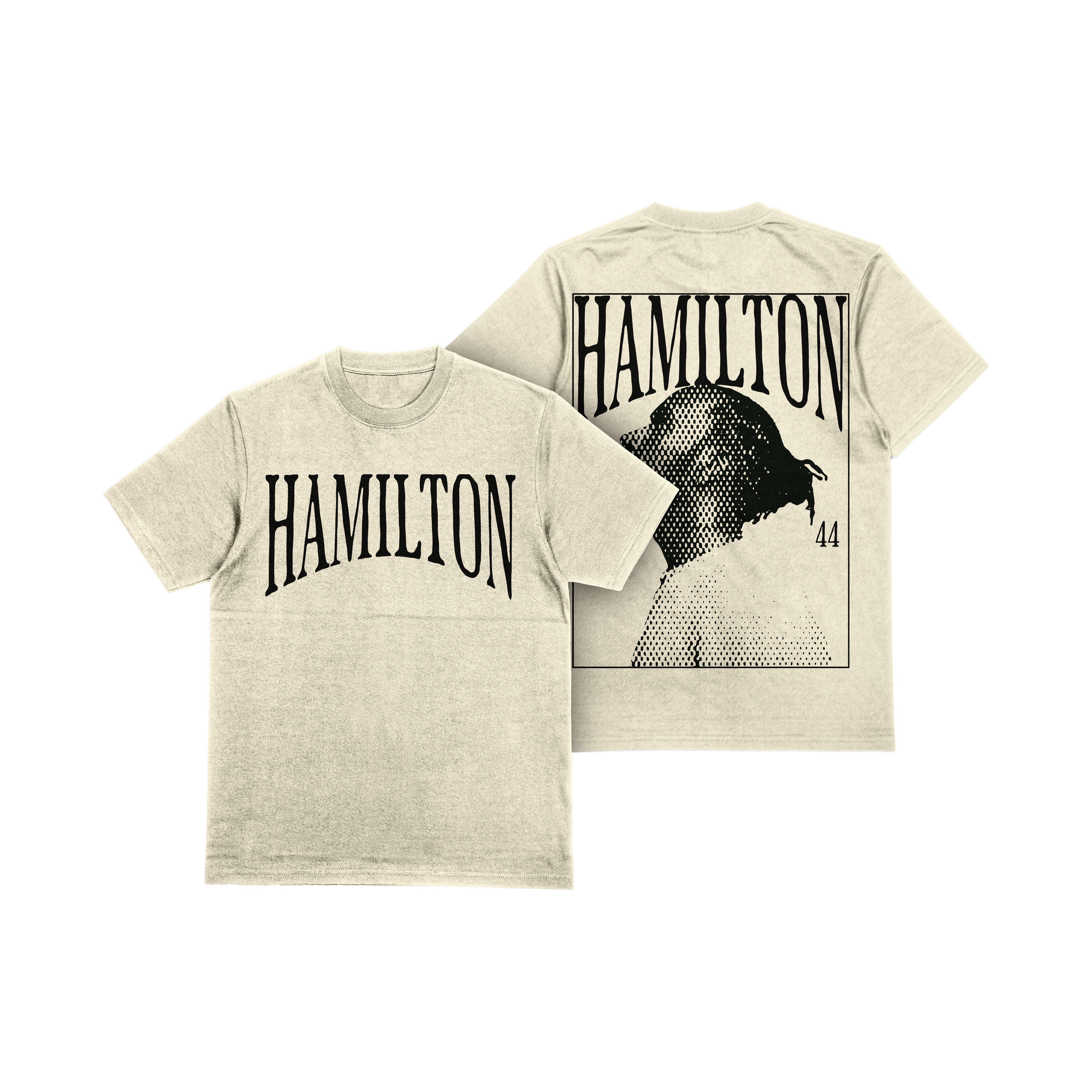 Camiseta Oversized Lewis Hamilton Off White Card