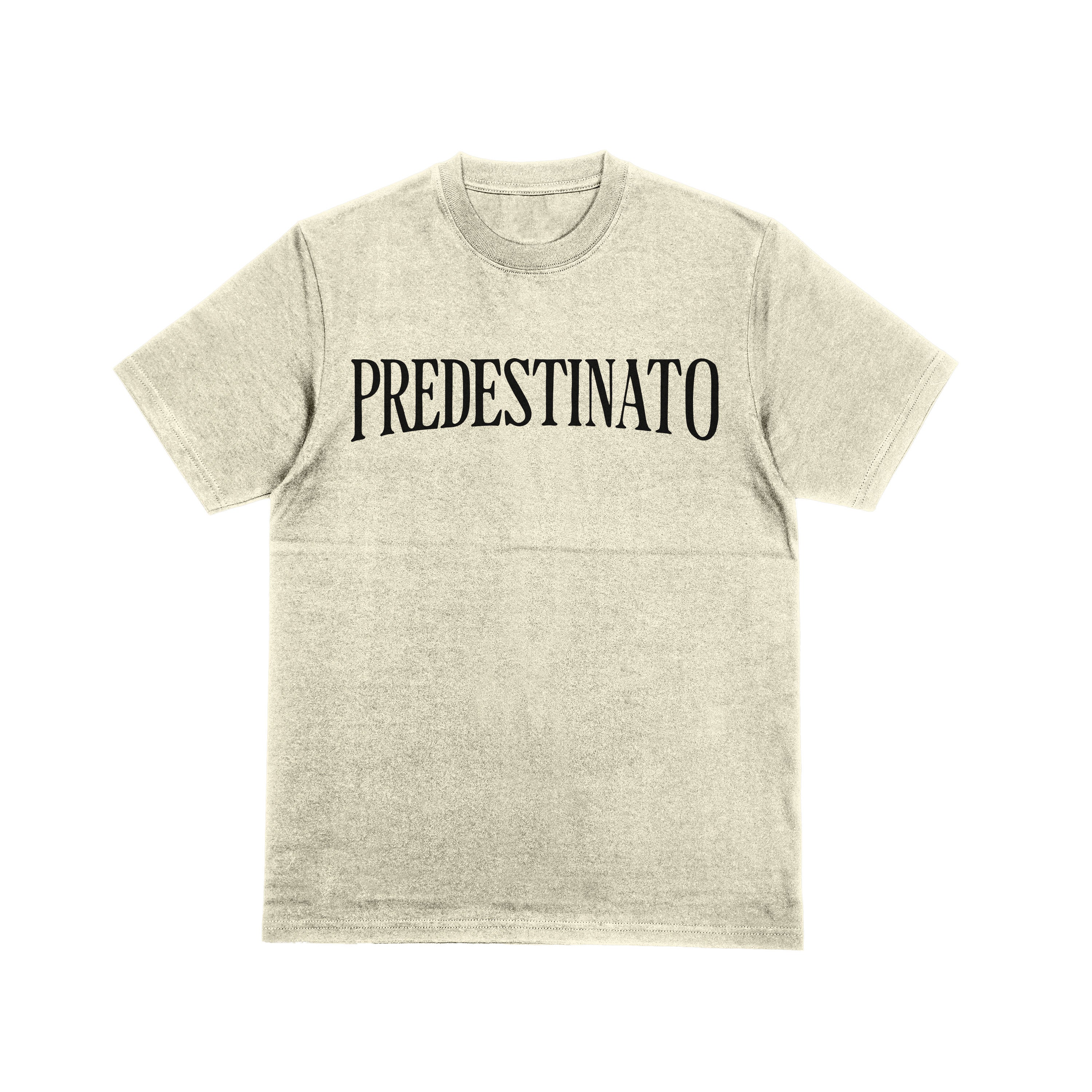 Camiseta Oversized Leclerc Predestinato Off White Card