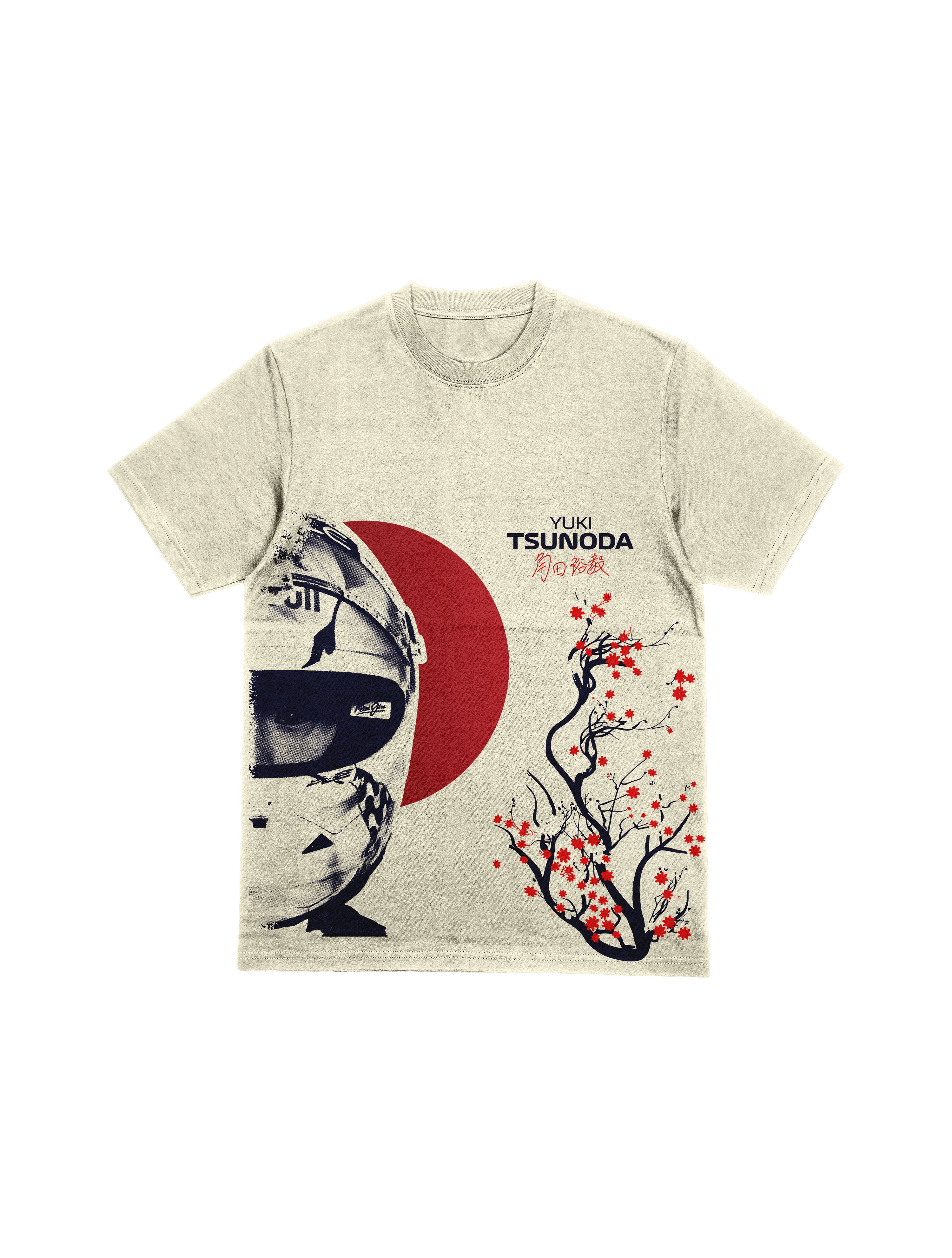 Camiseta Oversized Yuki Tsunoda Country Off White Card