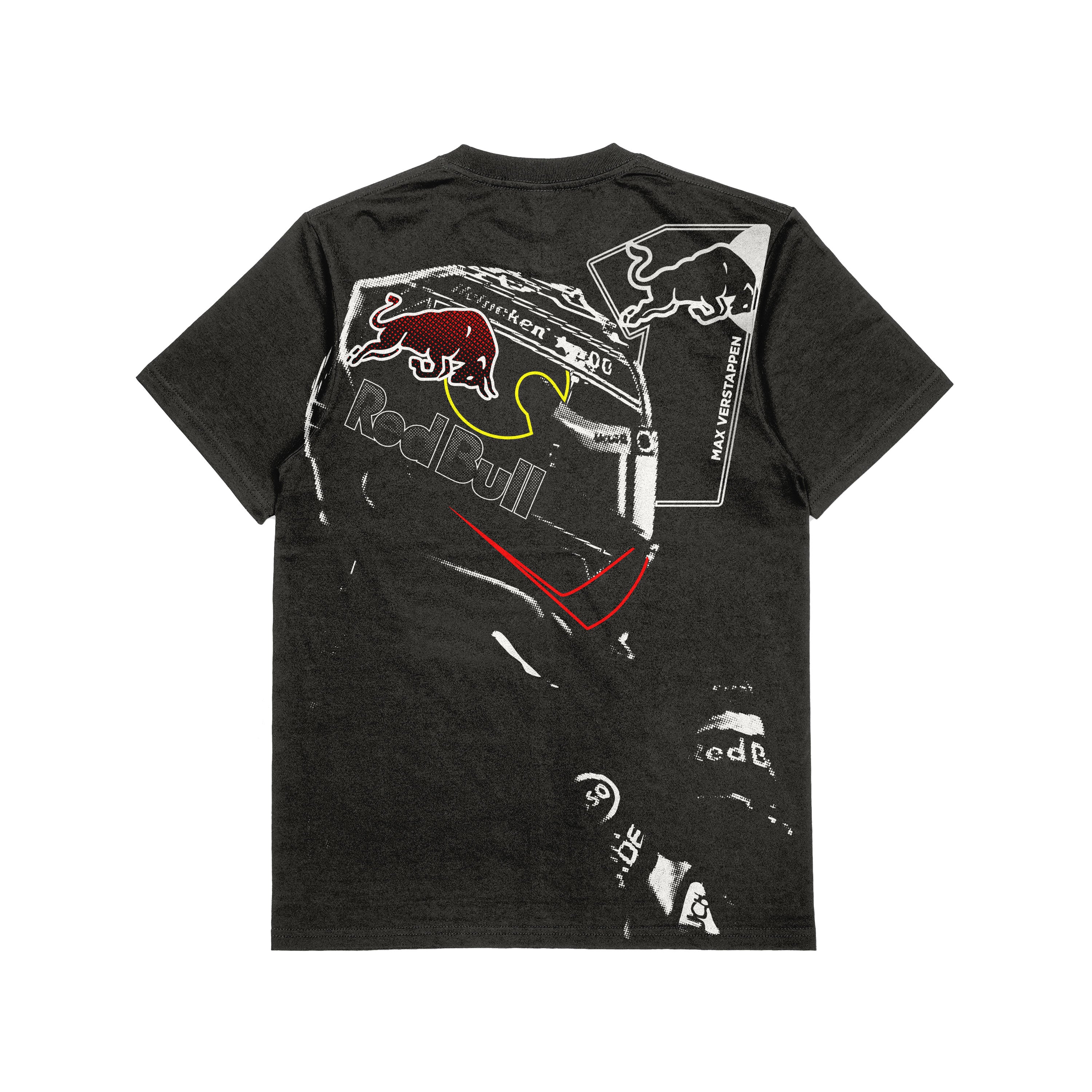 Camiseta Oversized Verstappen Coleção Silhouette Pilots - Preta