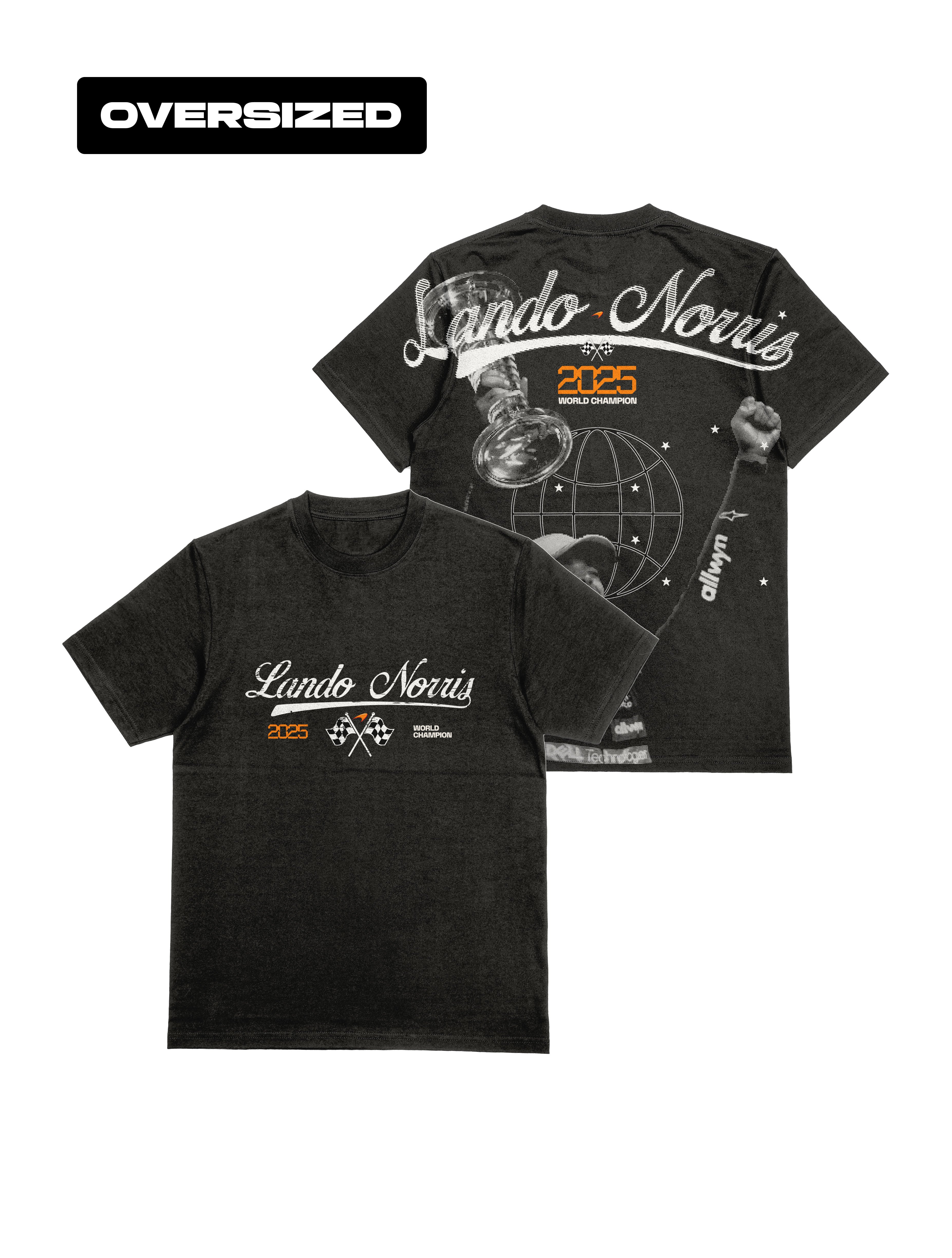 Camiseta Oversized Lando Norris WDC25 - 1