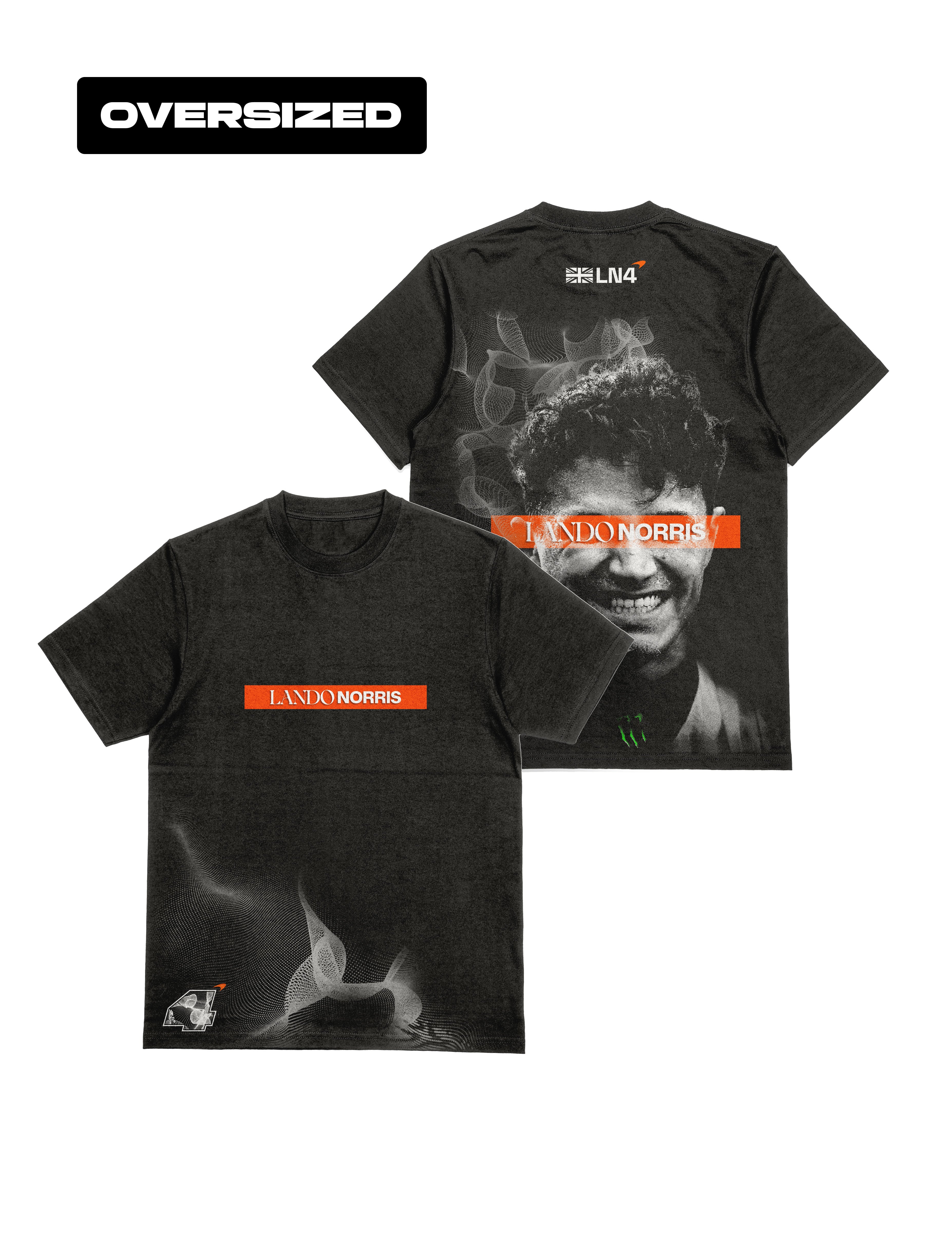 Camiseta Oversized Lando Norris Aura