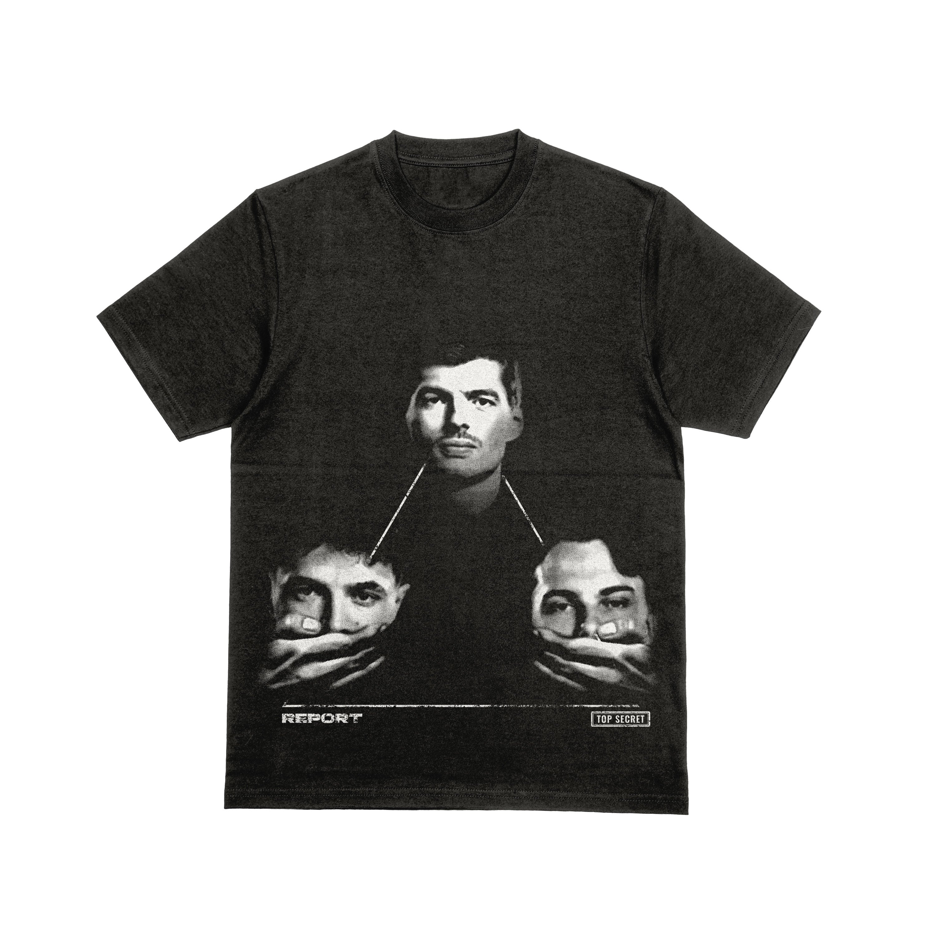 Camiseta Oversized Max Verstappen Report - Retratação