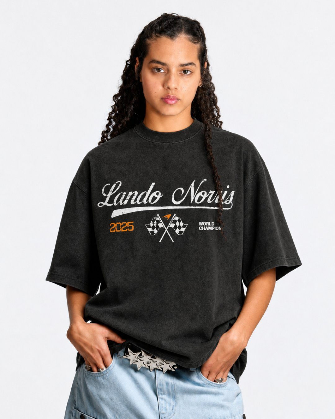 Camiseta Oversized Lando Norris WDC25 - 1