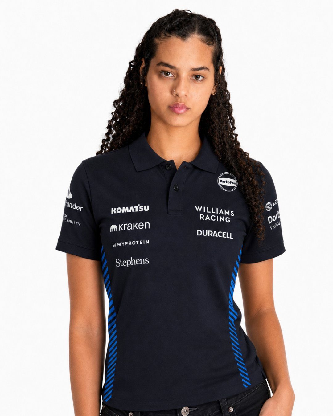 Camiseta Polo Williams Equipe Azul Marinho 2025