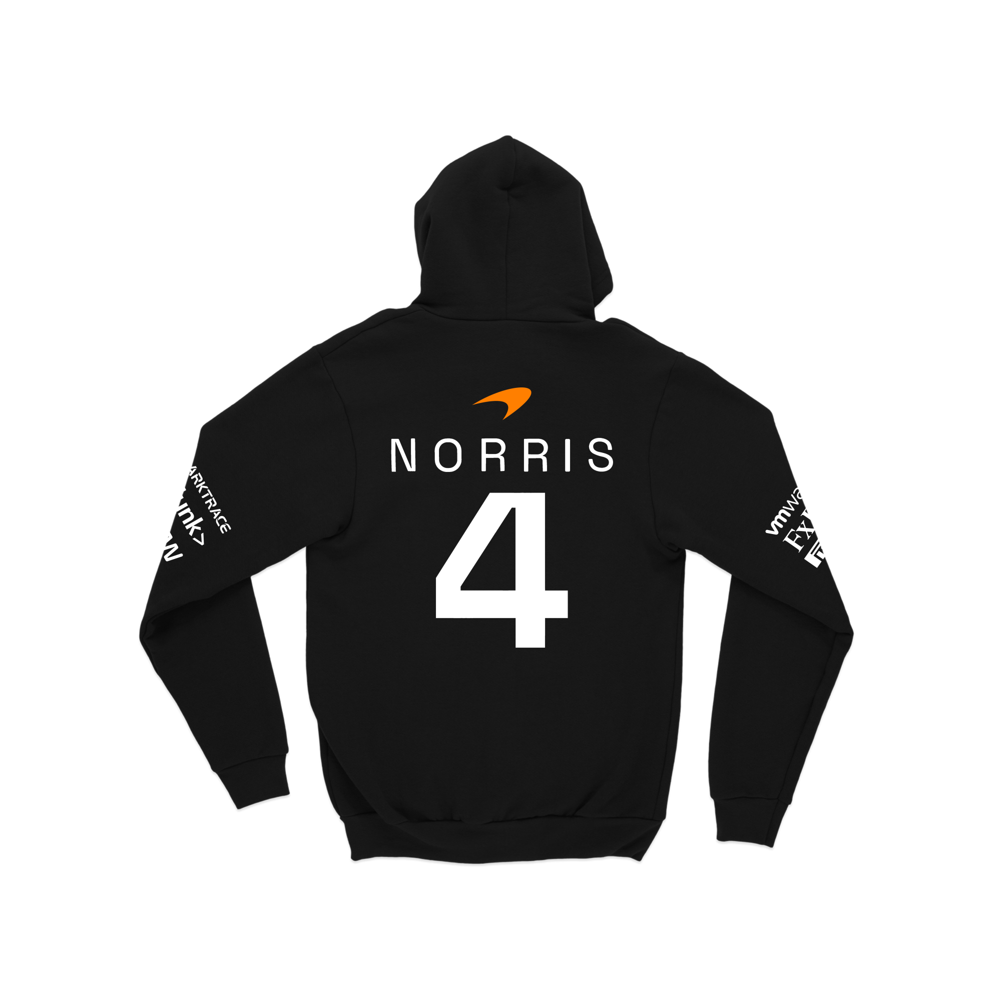 Moletom Canguru McLaren Preto 2024 Lando Norris
