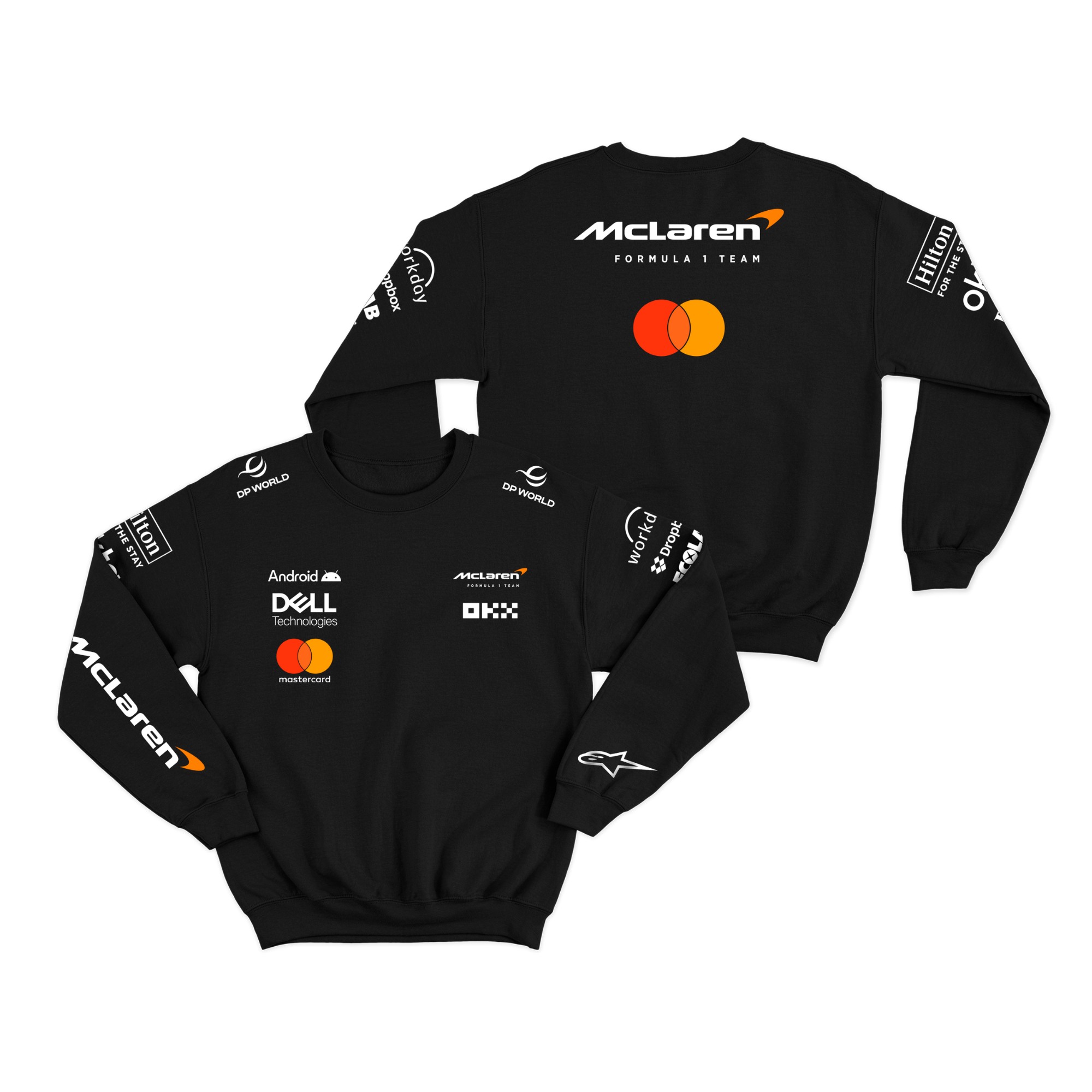 Moletom Mclaren 2025 Preto