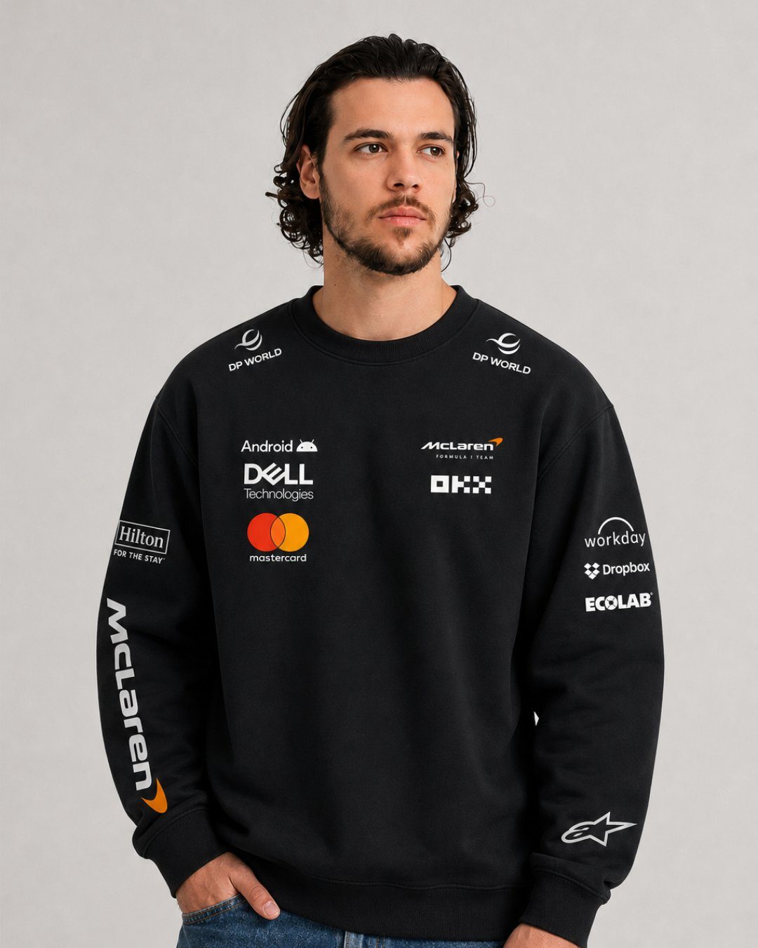 Moletom Mclaren 2025 Preto