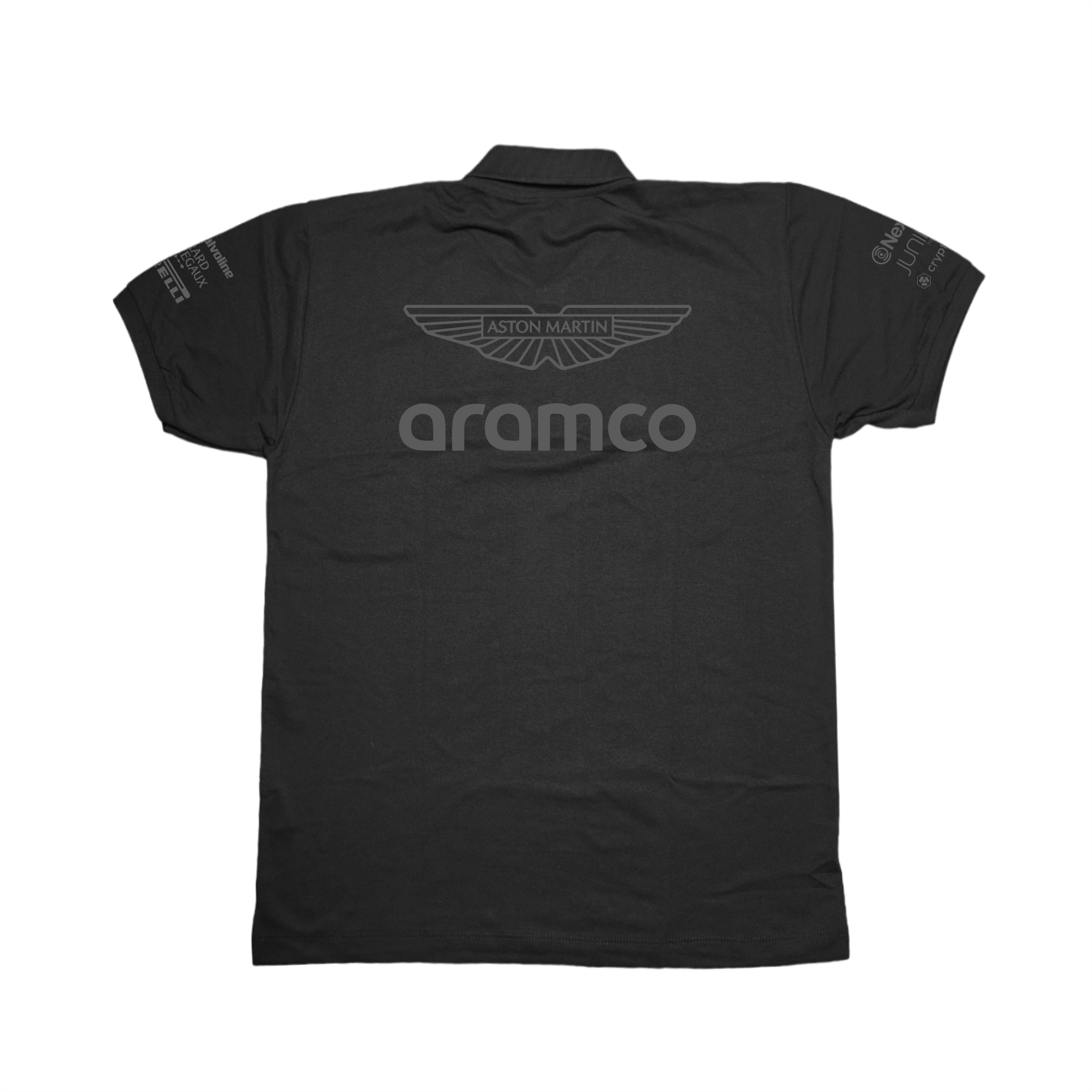 Camisa Polo Aston Martin 2024 All Black