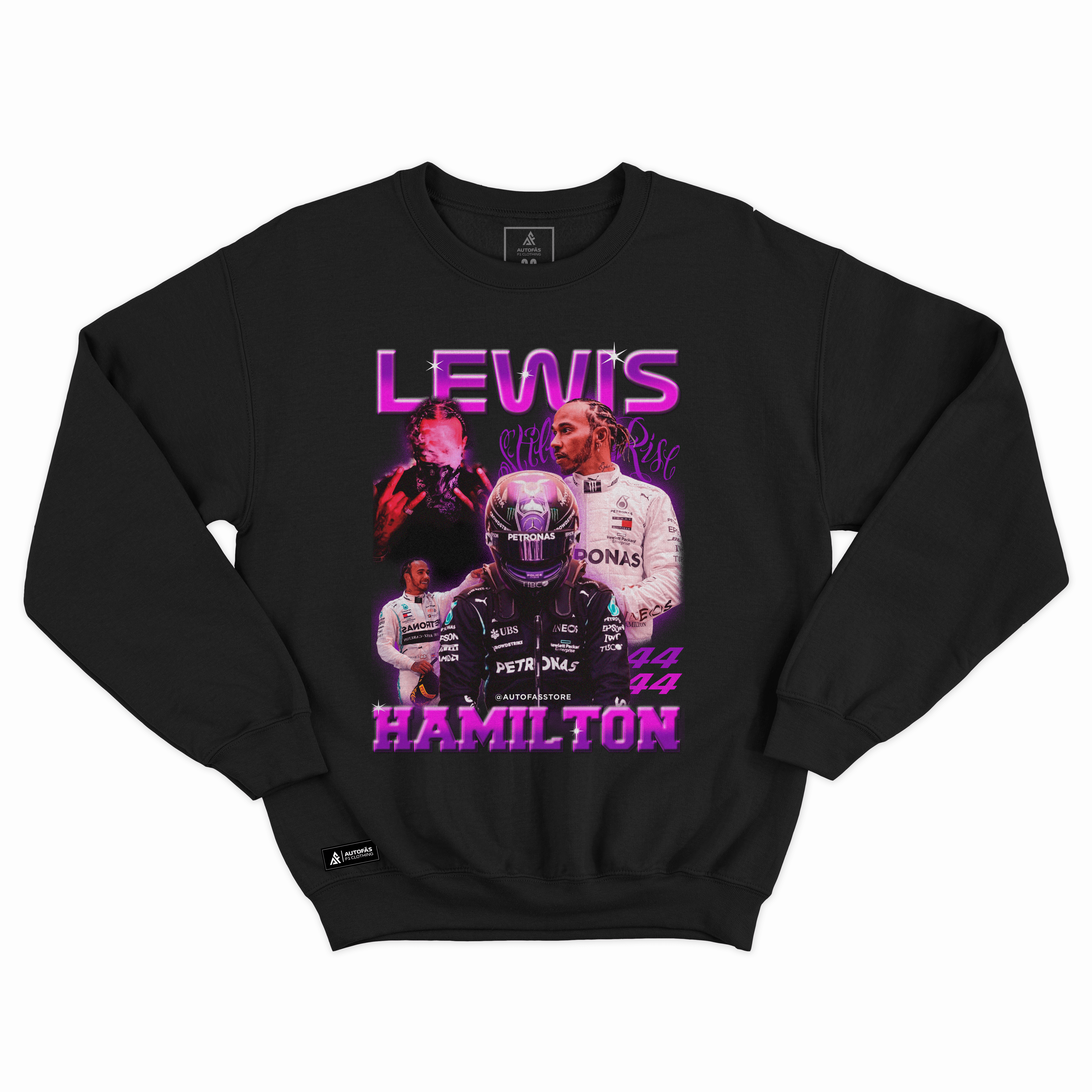 Moletom Bootleg Lewis Hamilton Purple - Autofãs Store