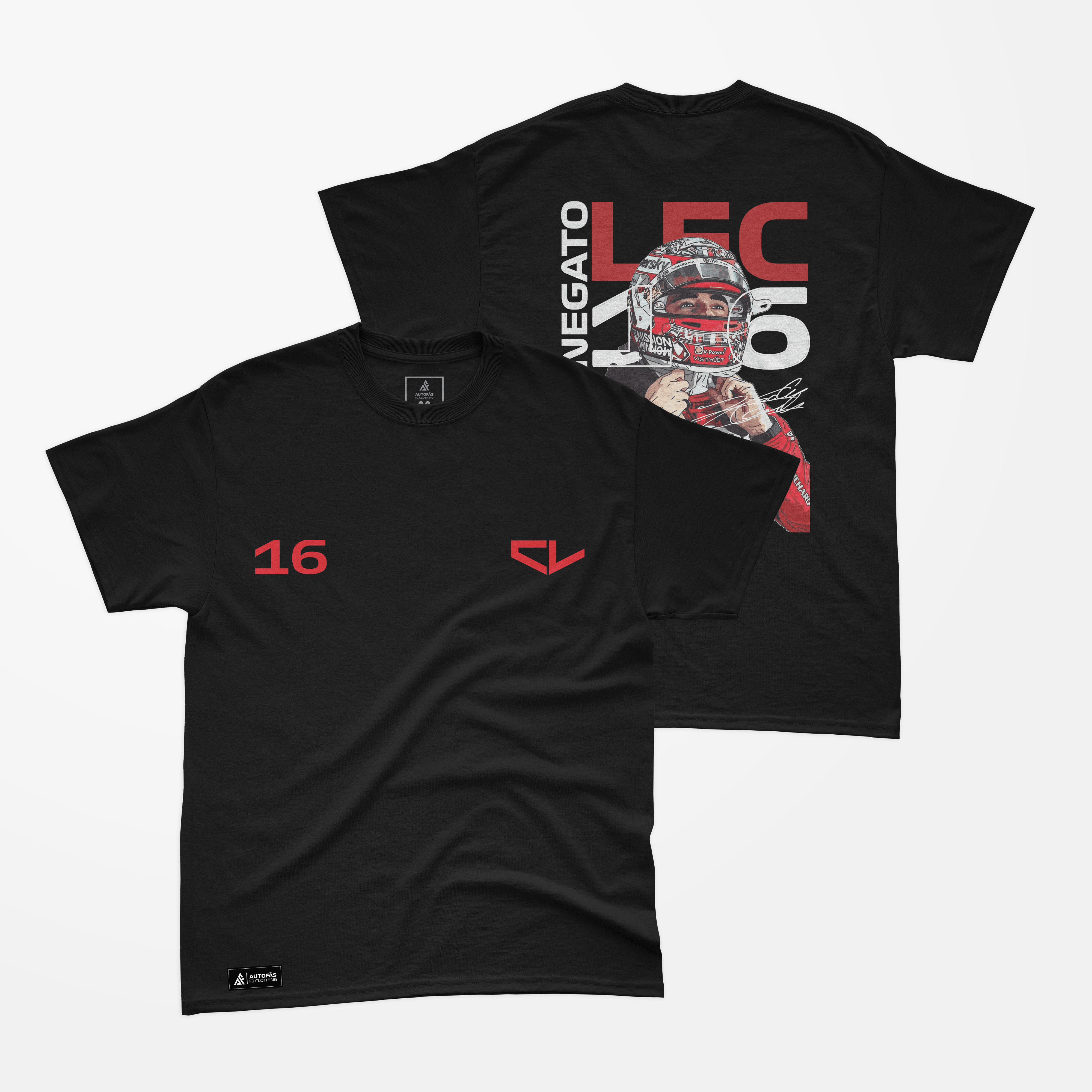 Camiseta Moments Charles Leclerc - Autofãs Store
