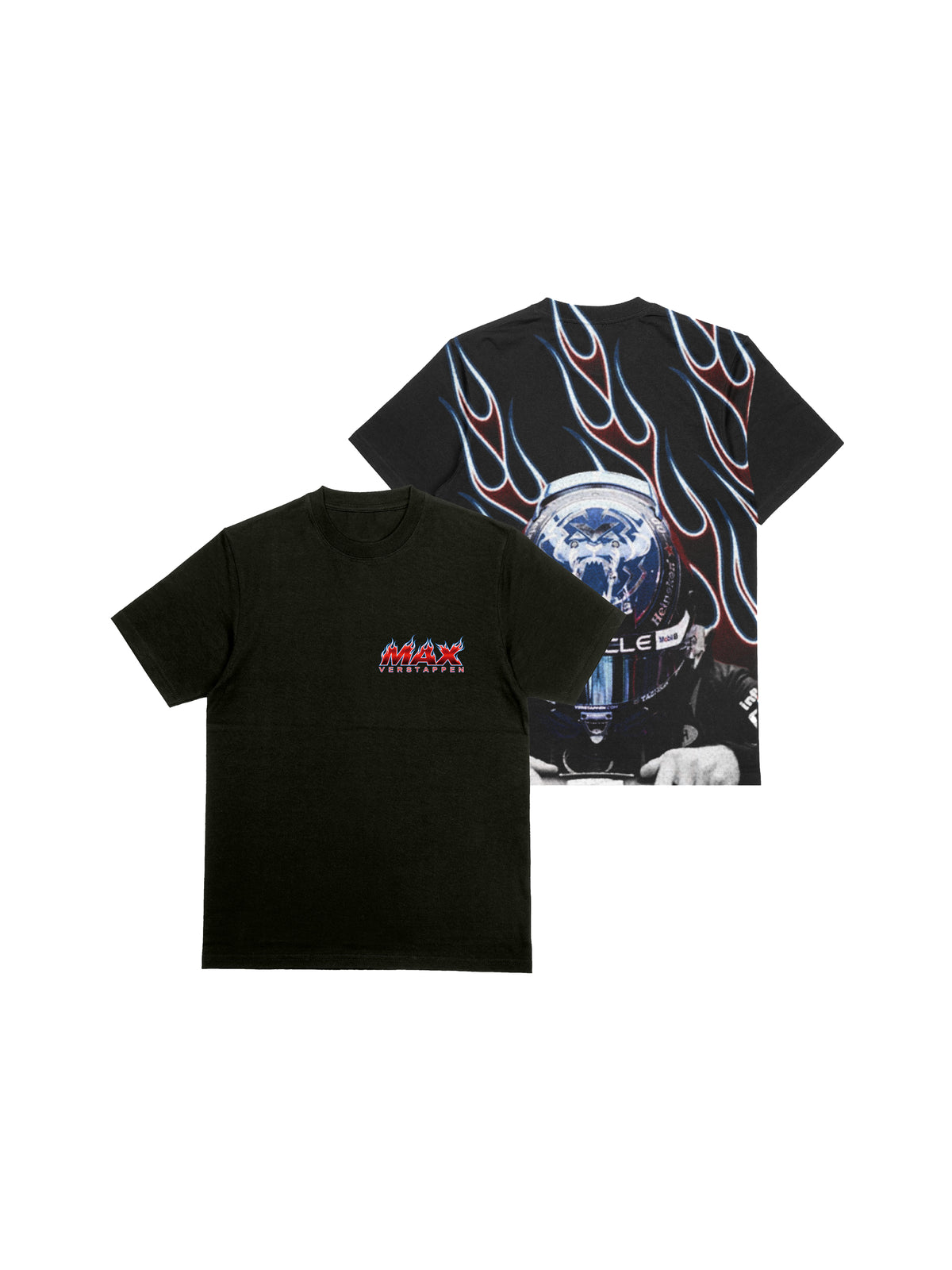 Camiseta Oversized Verstappen Lion Flame