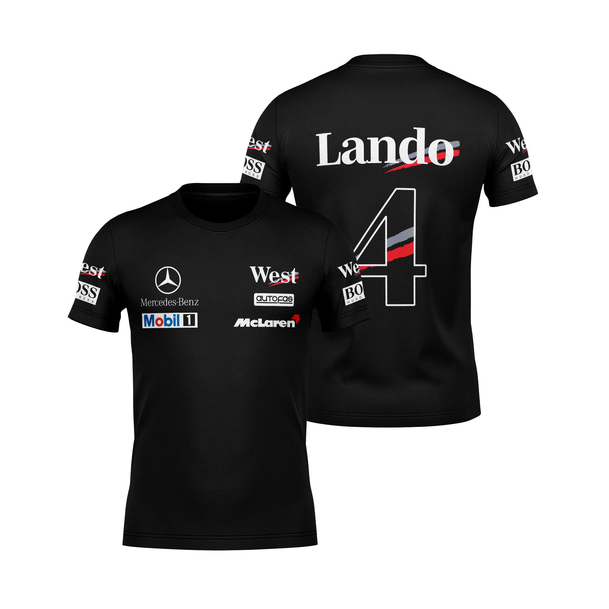 Camiseta Dryfit Mclaren Edição World Champion Lando Norris 98/24