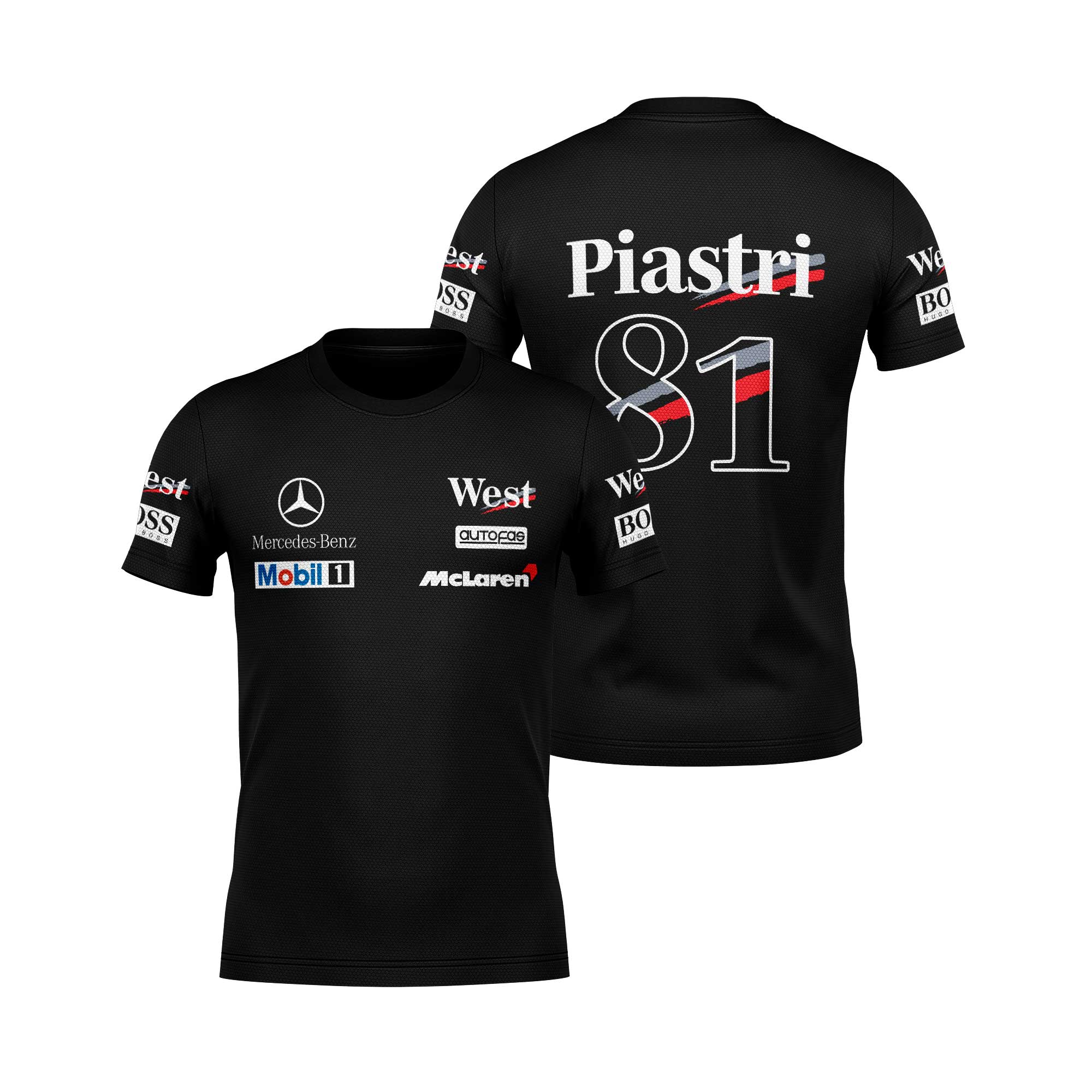 Camiseta Dryfit Mclaren Edição World Champion Oscar Piastri 98/24