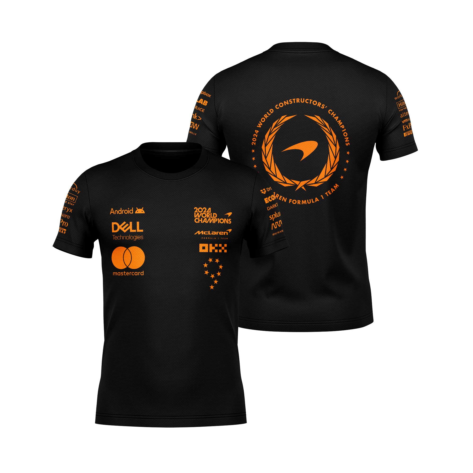 Camiseta Dryfit Mclaren Campeã Mundial 2024