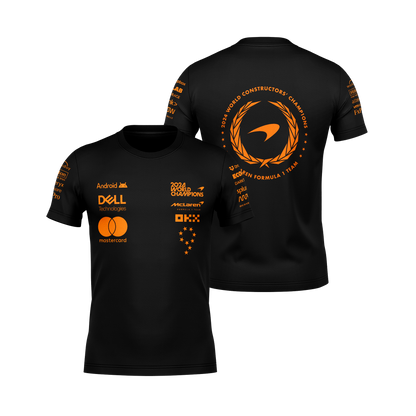 Camiseta Dryfit Mclaren Campeã Mundial 2024