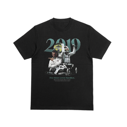 Camiseta Oversized Lewis Hamilton Mercedes 2019