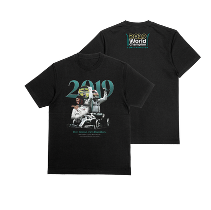 Camiseta Oversized Lewis Hamilton Mercedes 2019